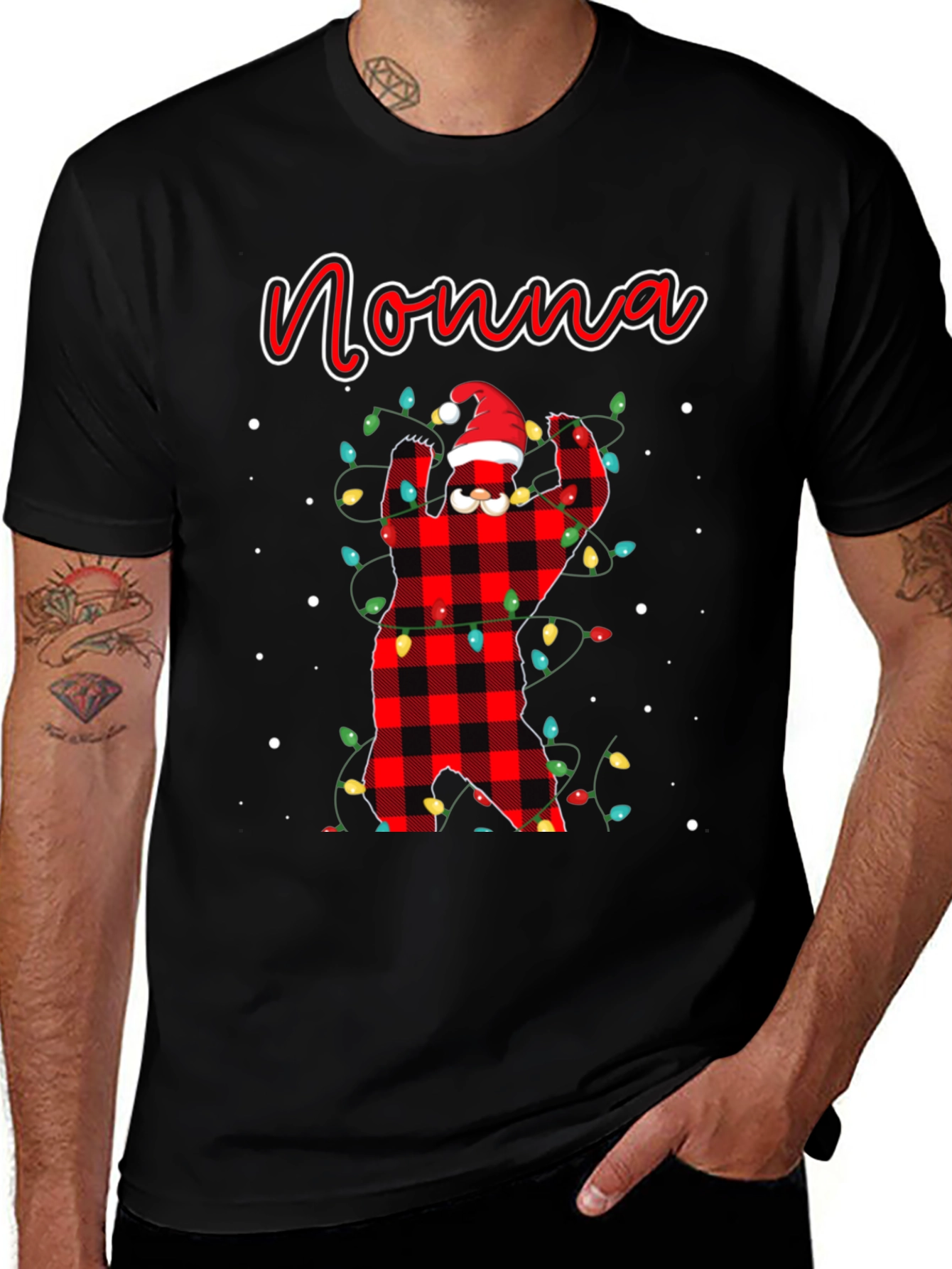 Nonna Bear Christmas T-Shirt