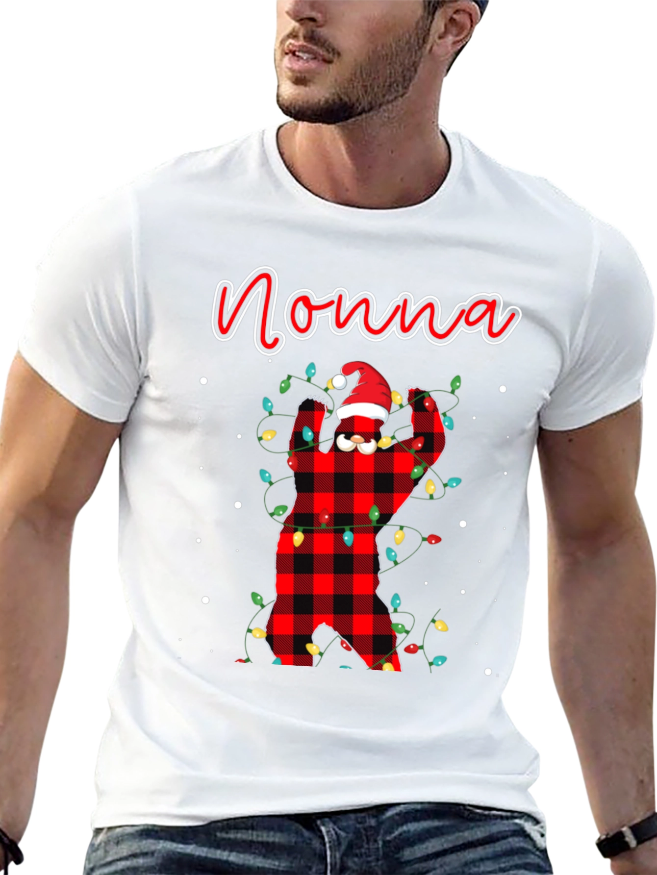 Nonna Bear Christmas T-Shirt