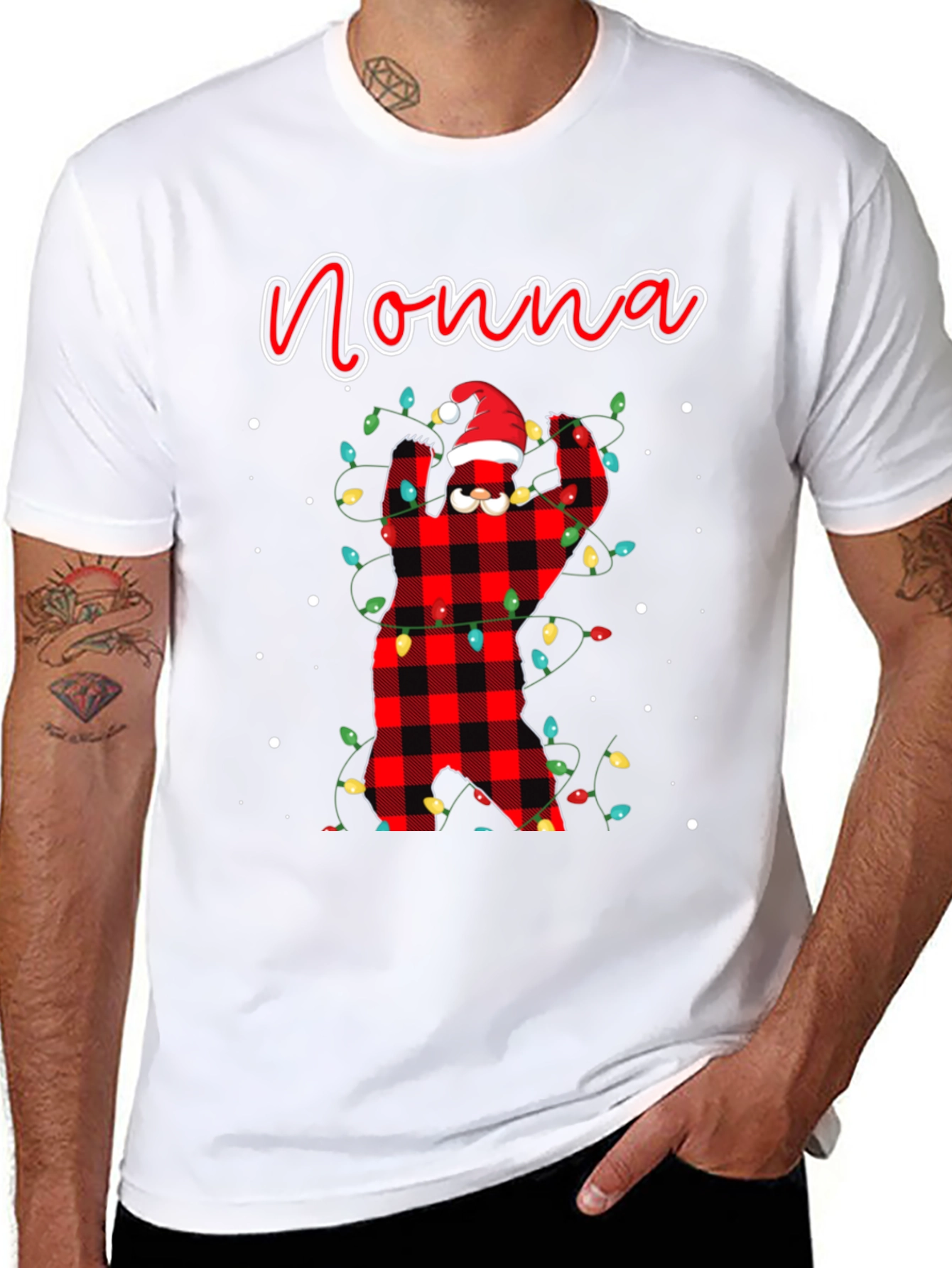 Nonna Bear Christmas T-Shirt