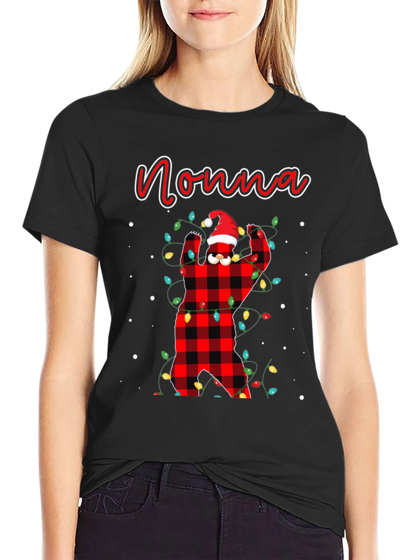 Nonna Bear Christmas T-Shirt