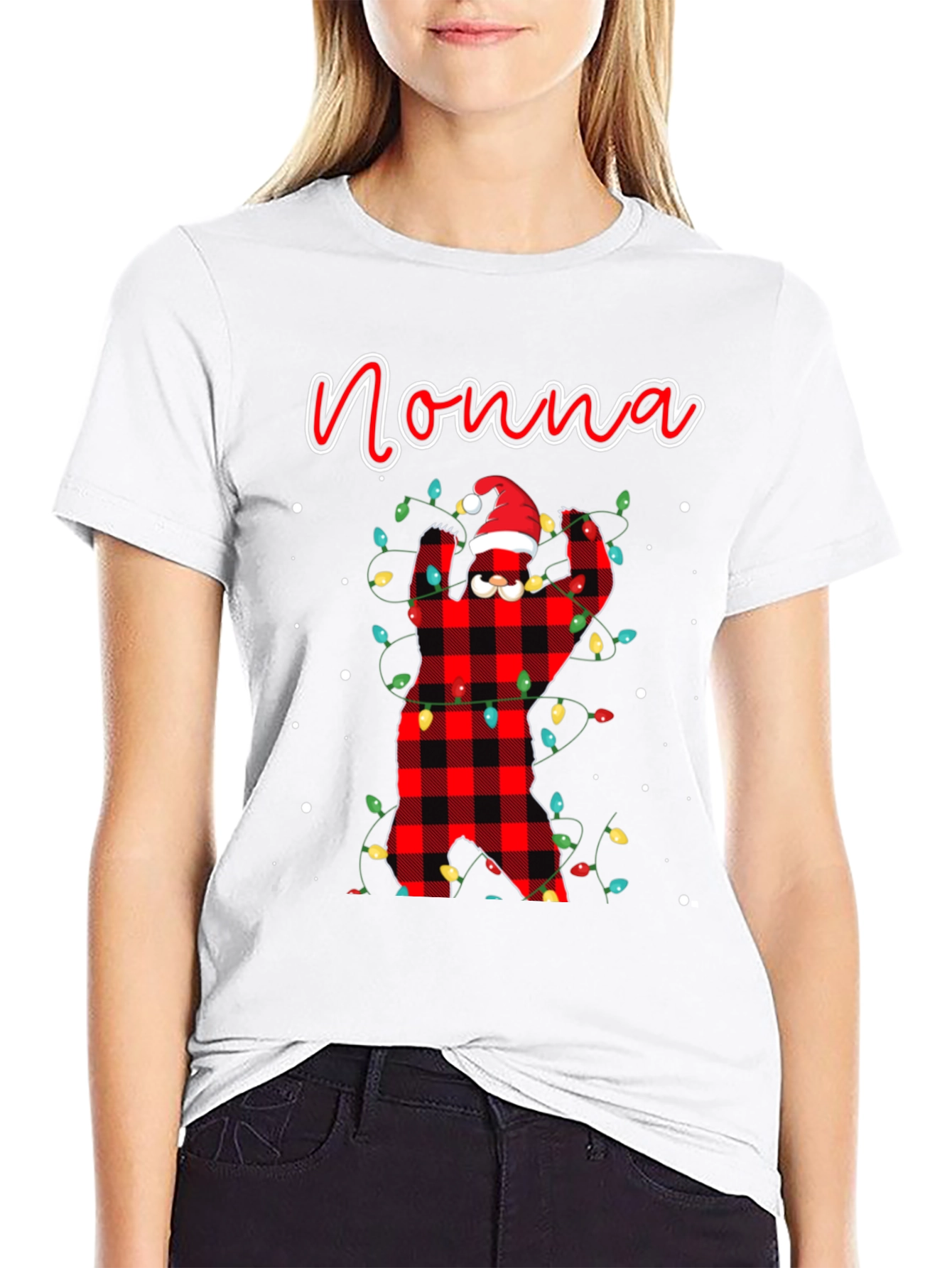 Nonna Bear Christmas T-Shirt