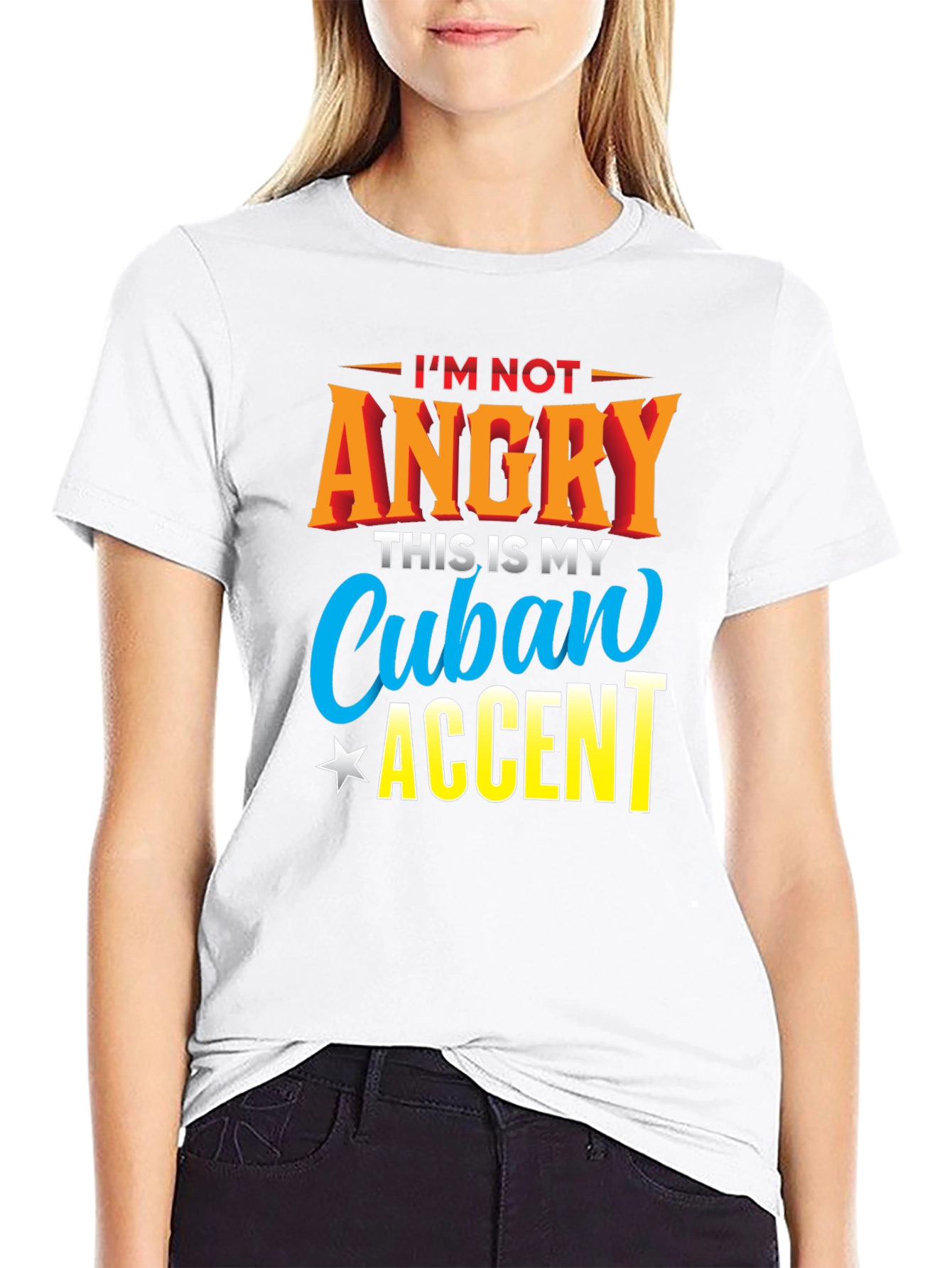 Cuban Accent T-Shirt - Humorous Graphic Tee