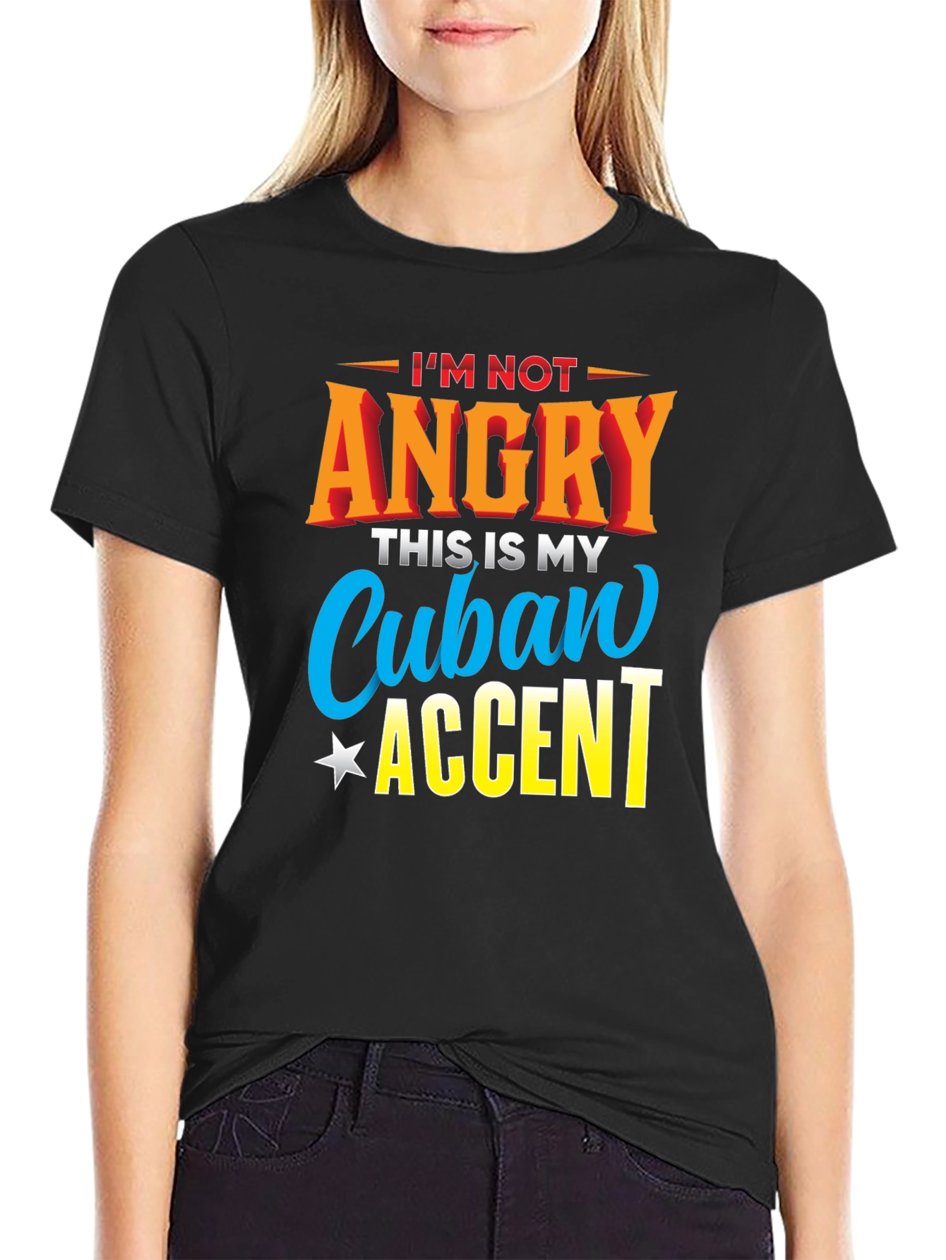 Cuban Accent T-Shirt - Humorous Graphic Tee