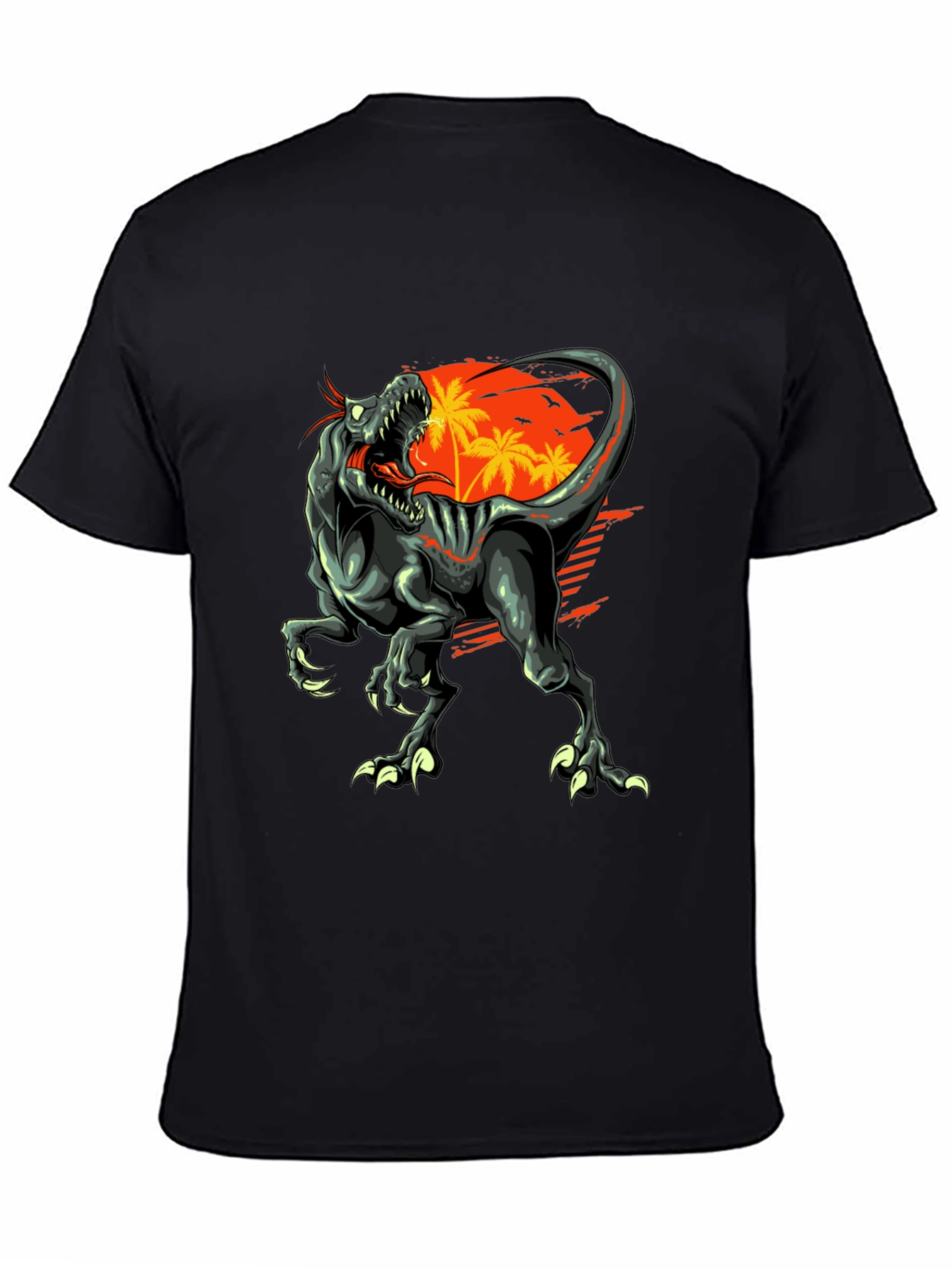 Dino Sunset Graphic Tee