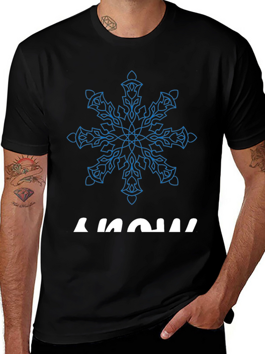 I KNOW Snowflake T-Shirt - Unique Winter Style