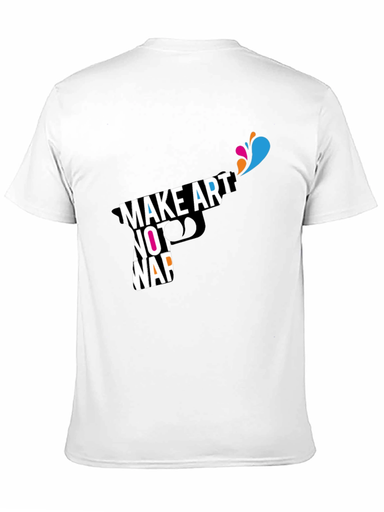 Make Art Not War Graphic T-Shirt