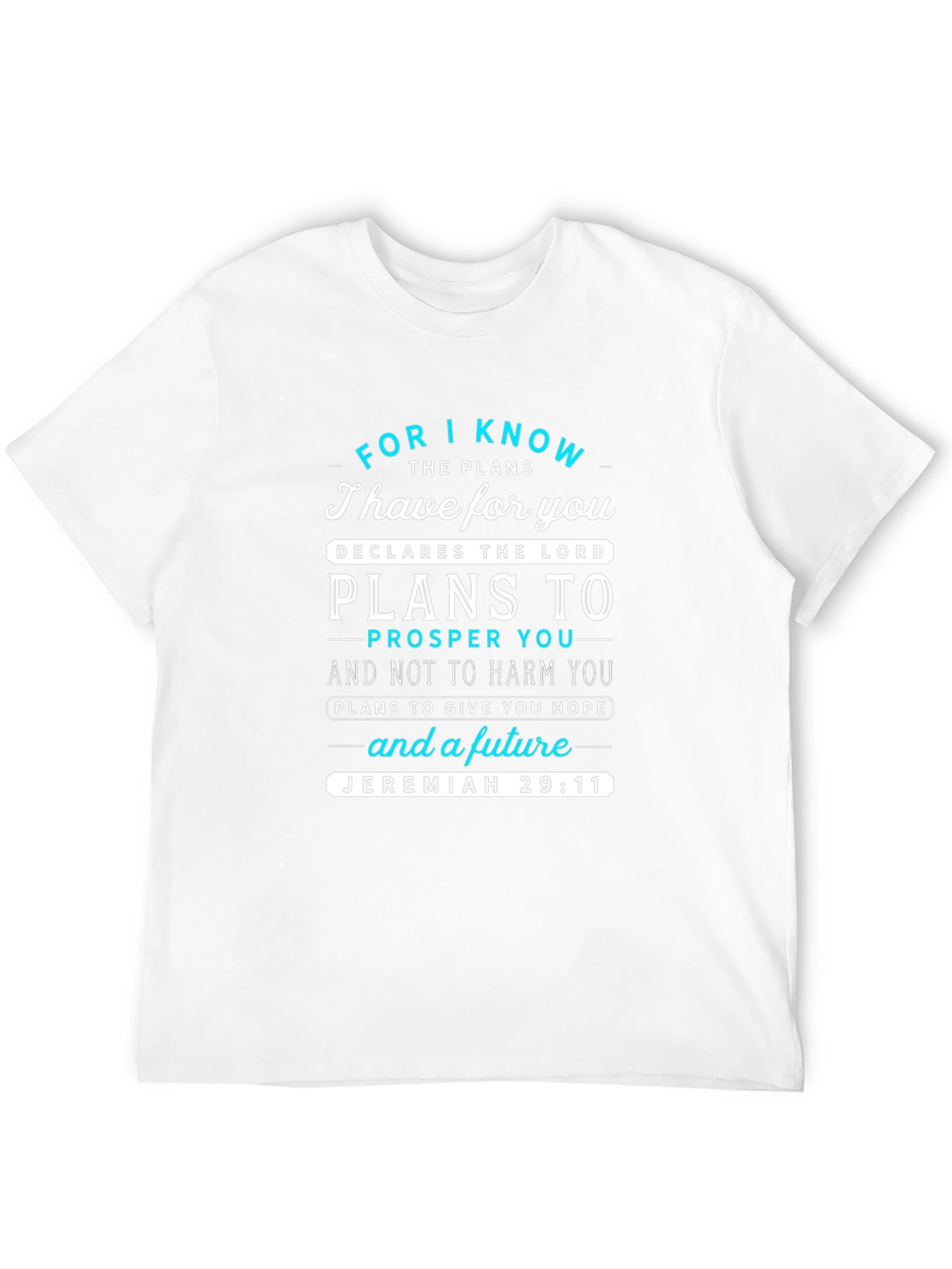Jeremiah 29:11 T-Shirt - Faith-Inspired Graphic Tee