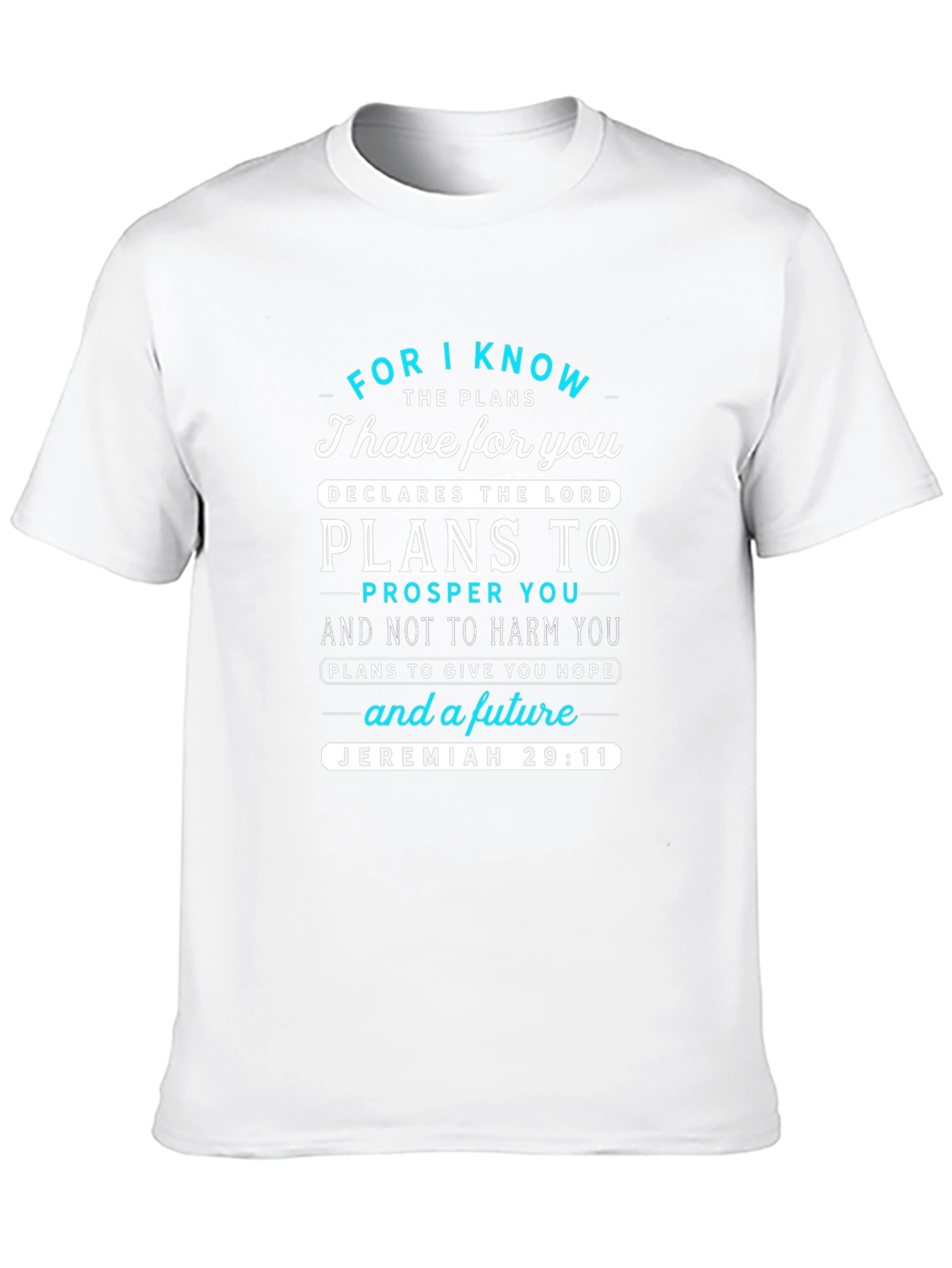 Jeremiah 29:11 T-Shirt - Faith-Inspired Graphic Tee