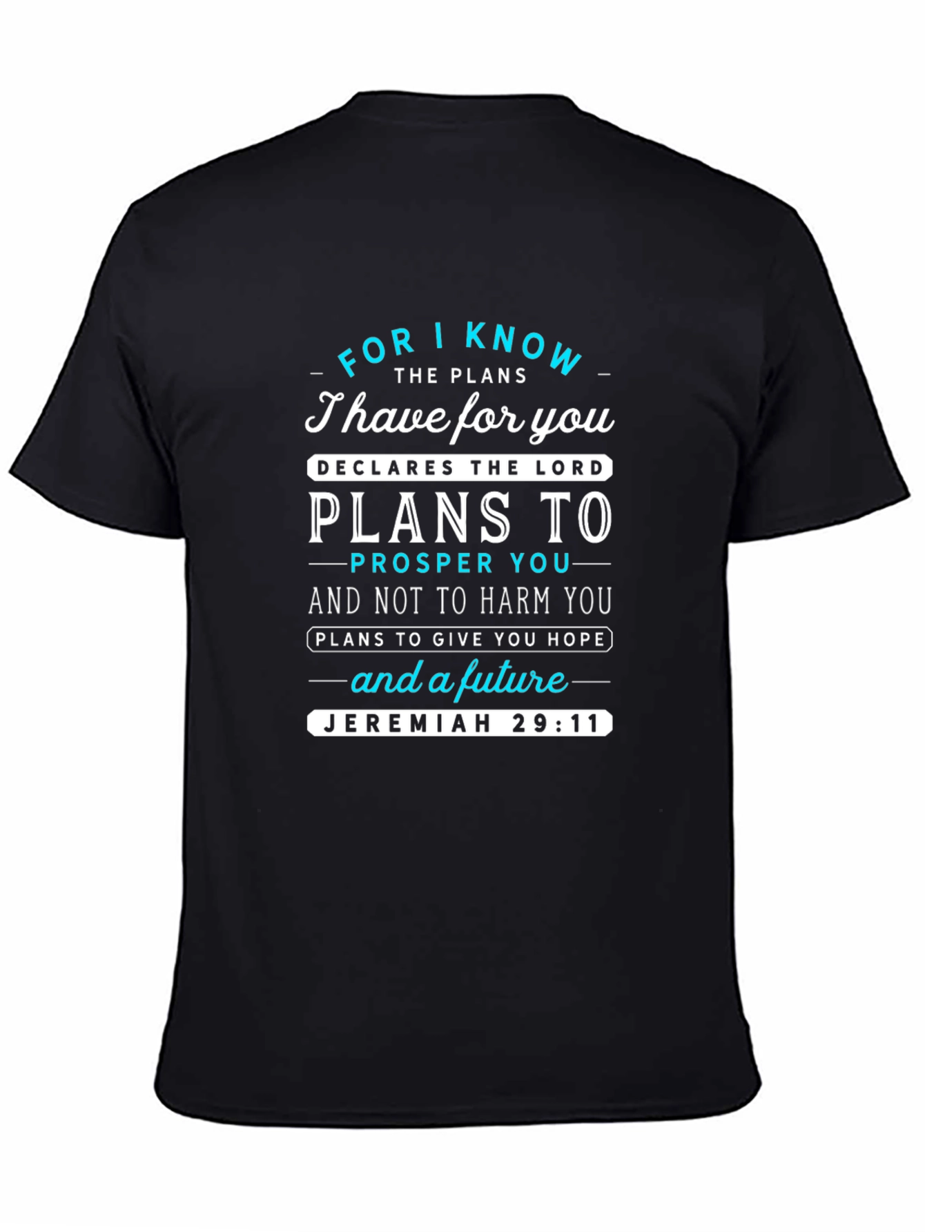 Jeremiah 29:11 T-Shirt - Faith-Inspired Graphic Tee
