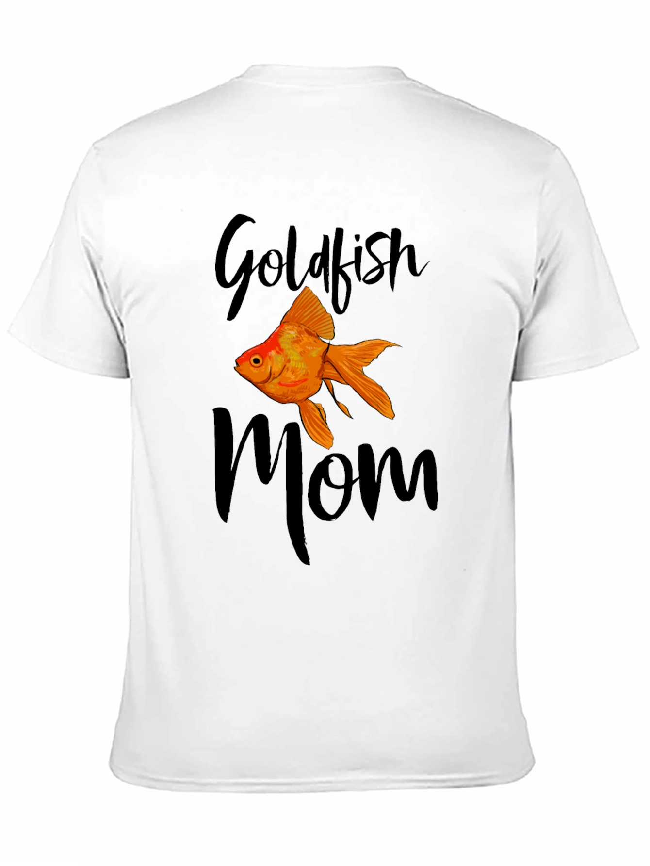 Goldfish Mom T-Shirt - Novelty Graphic Tee
