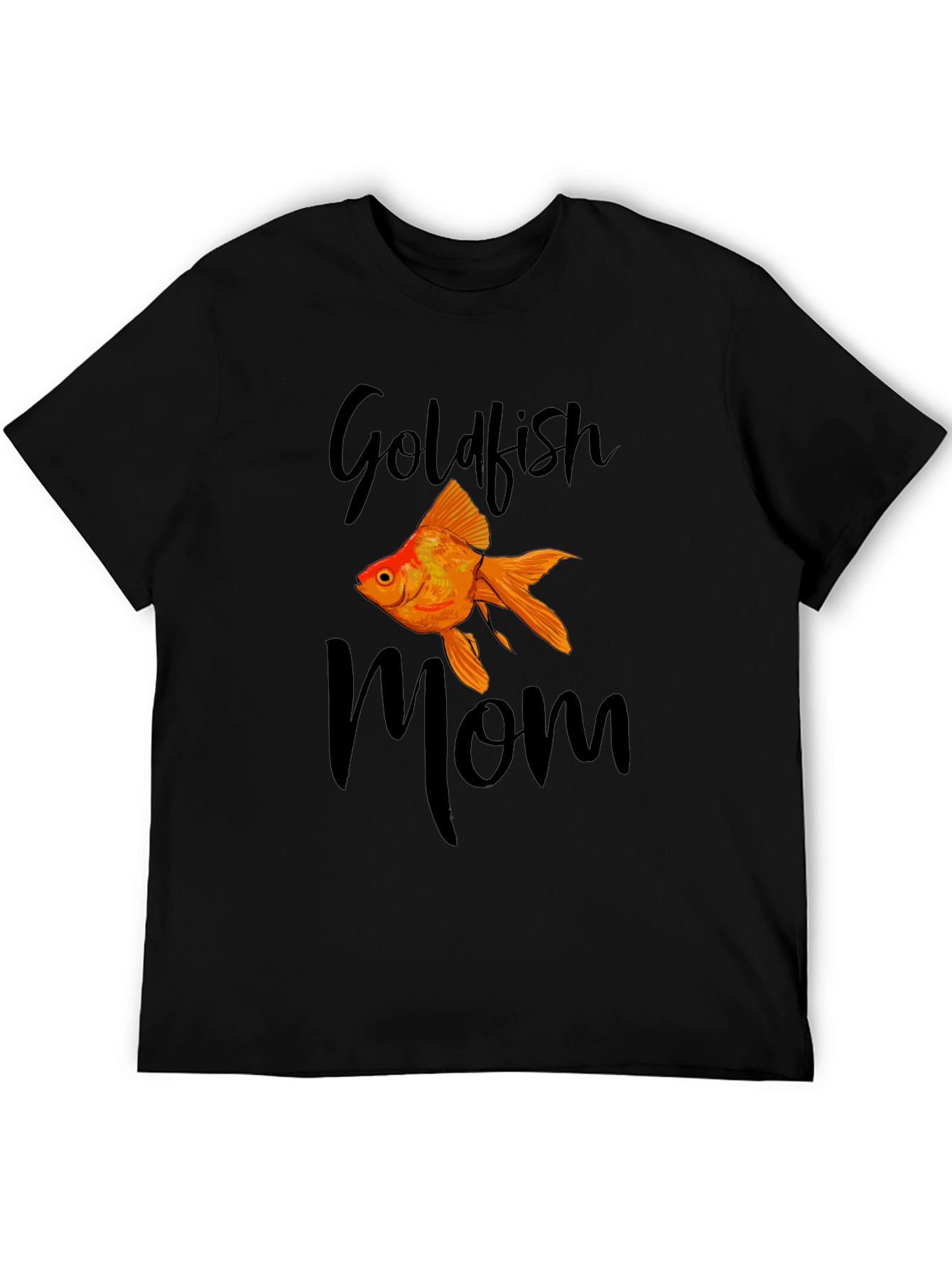 Goldfish Mom T-Shirt - Novelty Graphic Tee