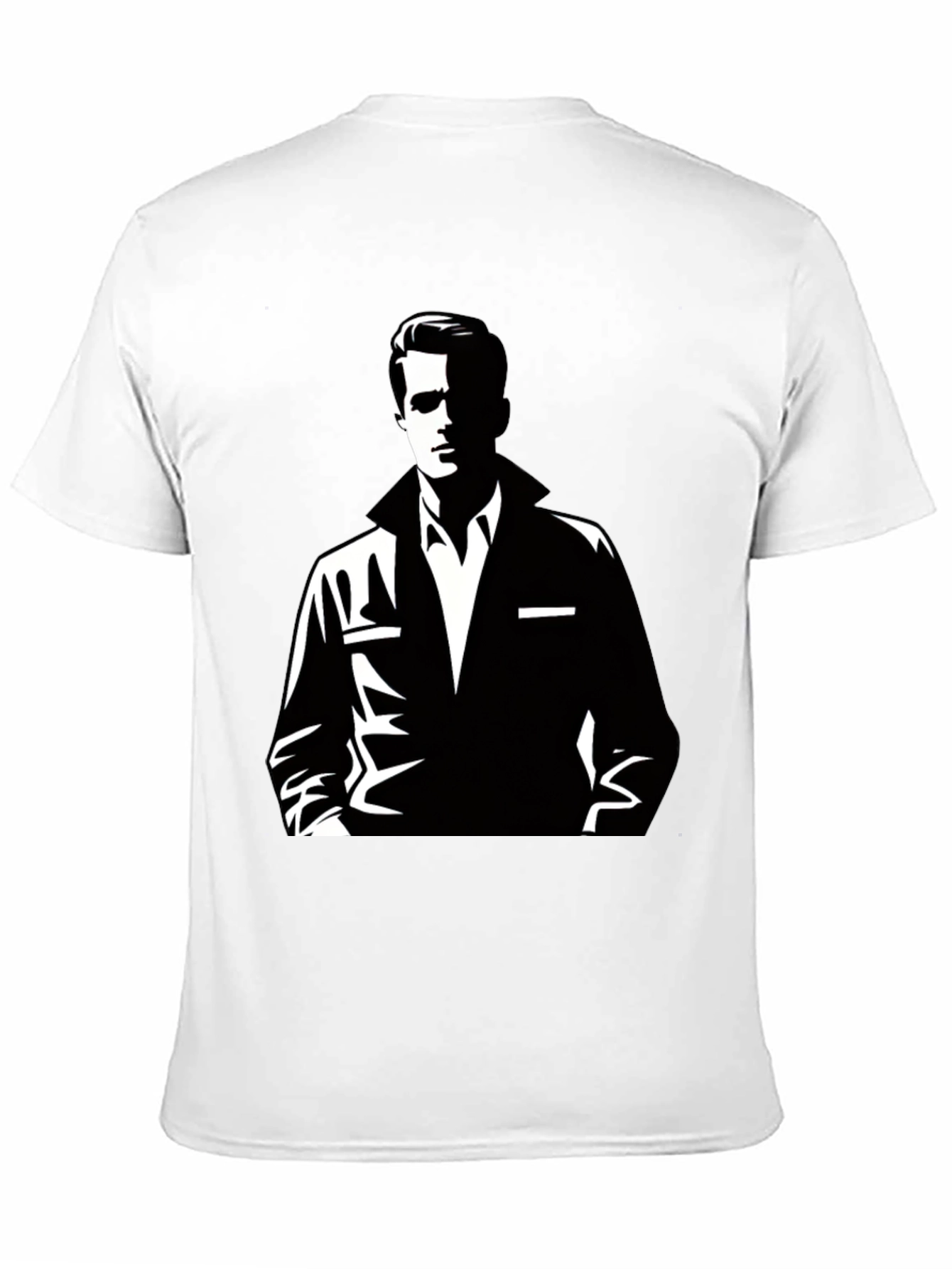 Retro Graphic Tee - Black