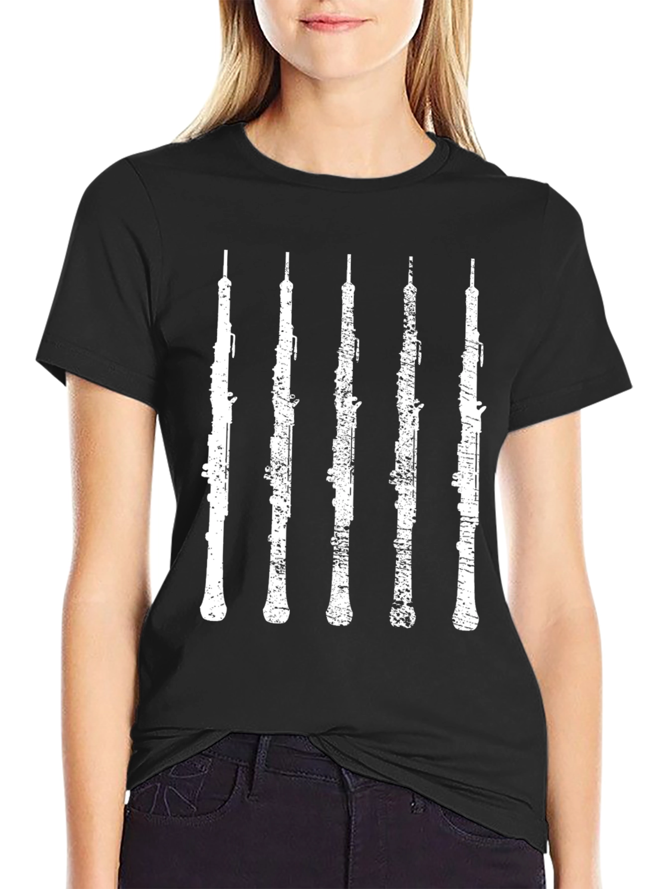 Oboe Band T-Shirt - Music Instrument Tee