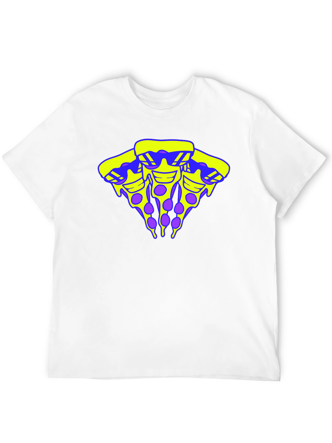 Cool Pizza Slice Graphic T-Shirt