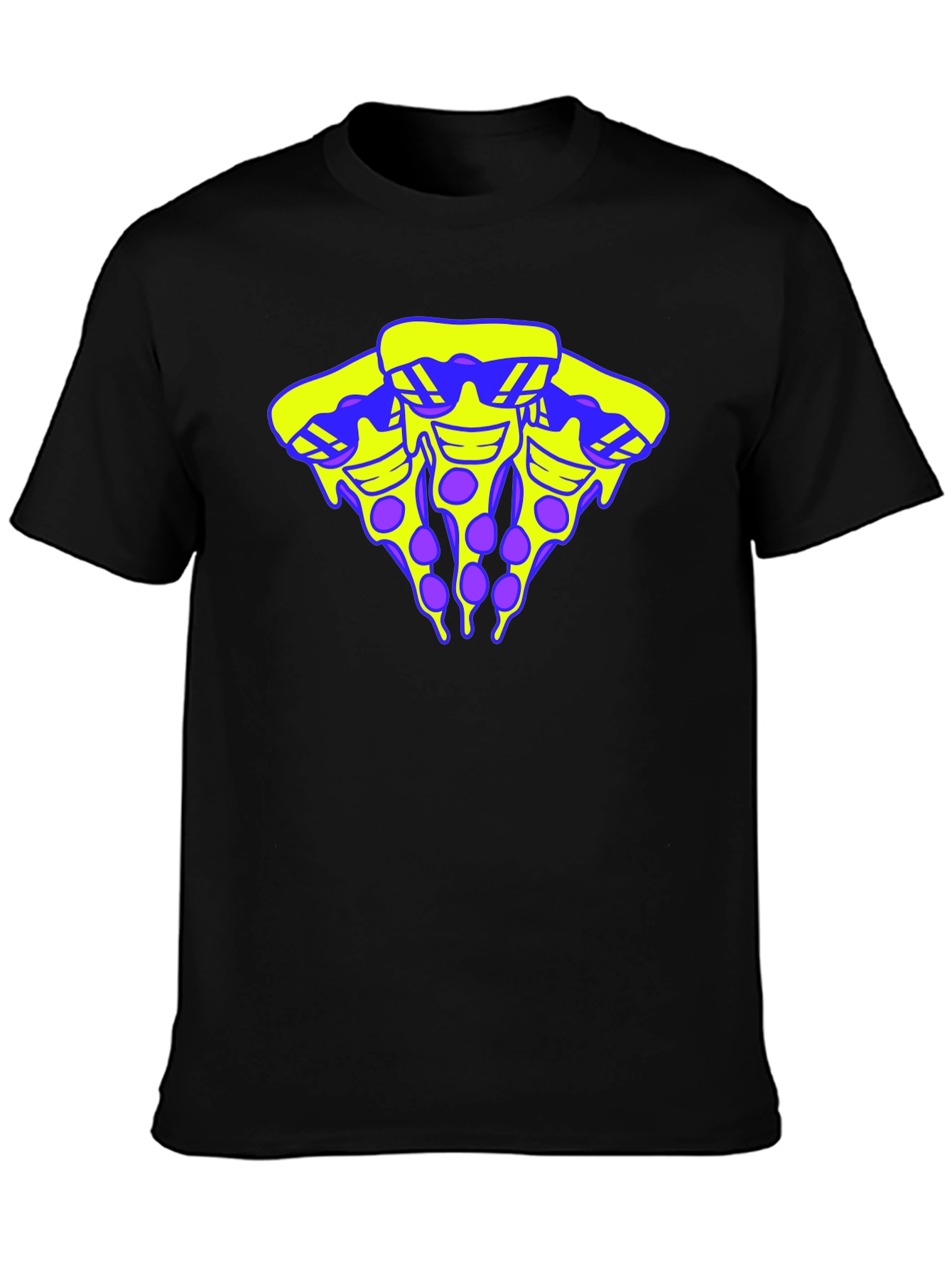 Cool Pizza Slice Graphic T-Shirt