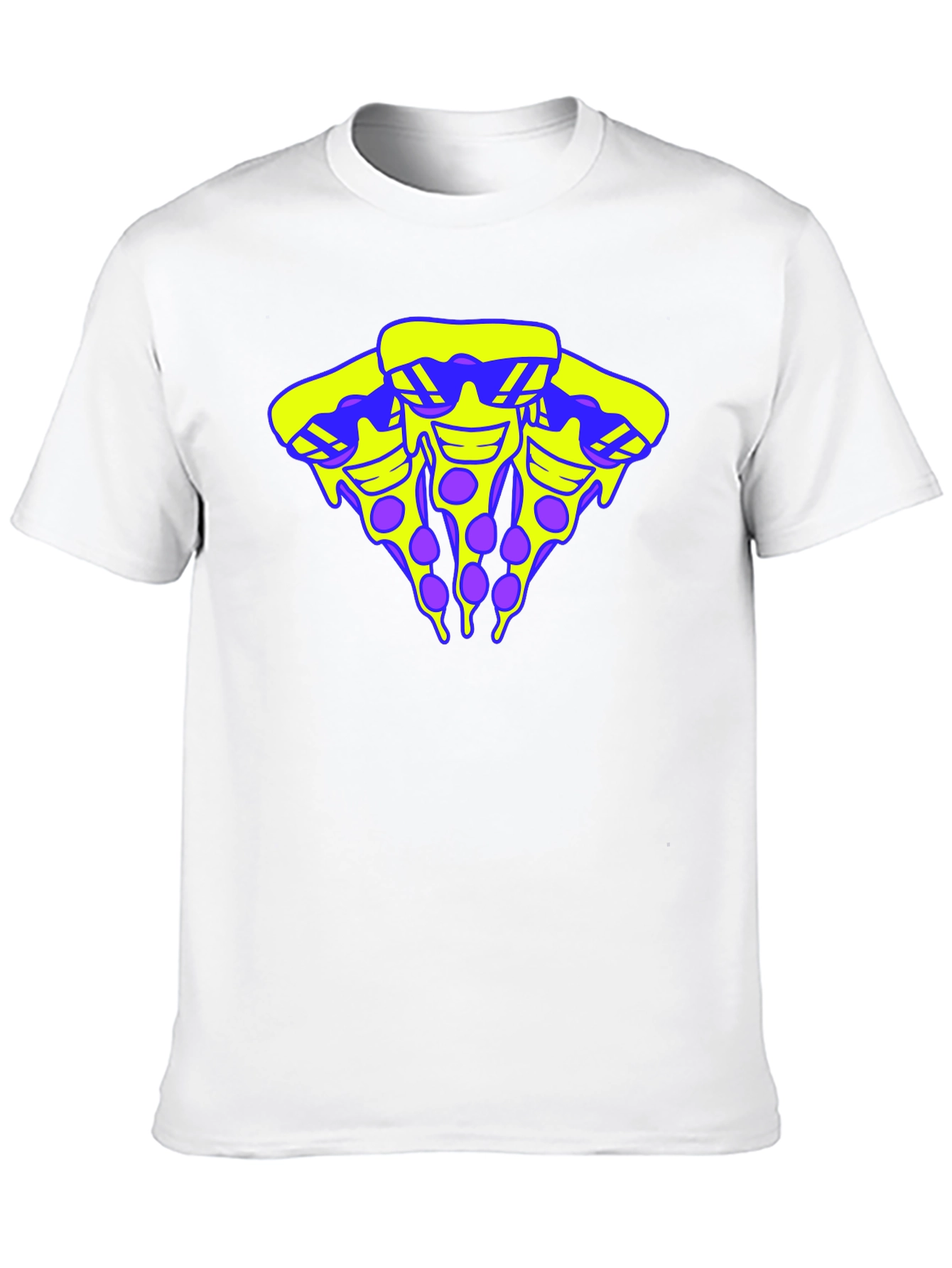 Cool Pizza Slice Graphic T-Shirt