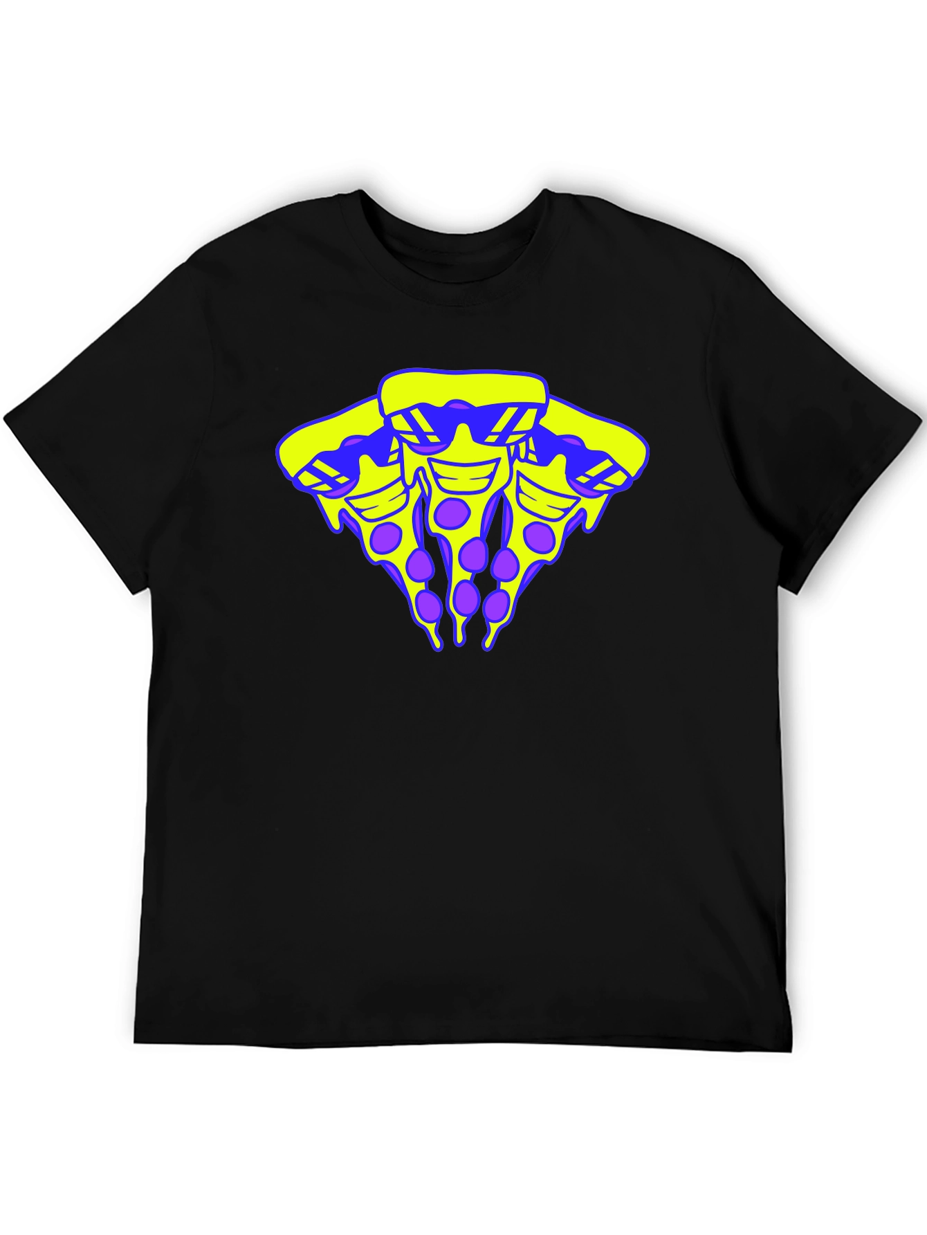 Cool Pizza Slice Graphic T-Shirt
