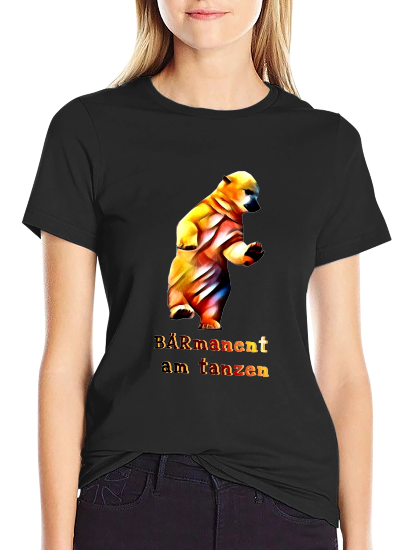 Bärmanent Am Tanzen Graphic Tee