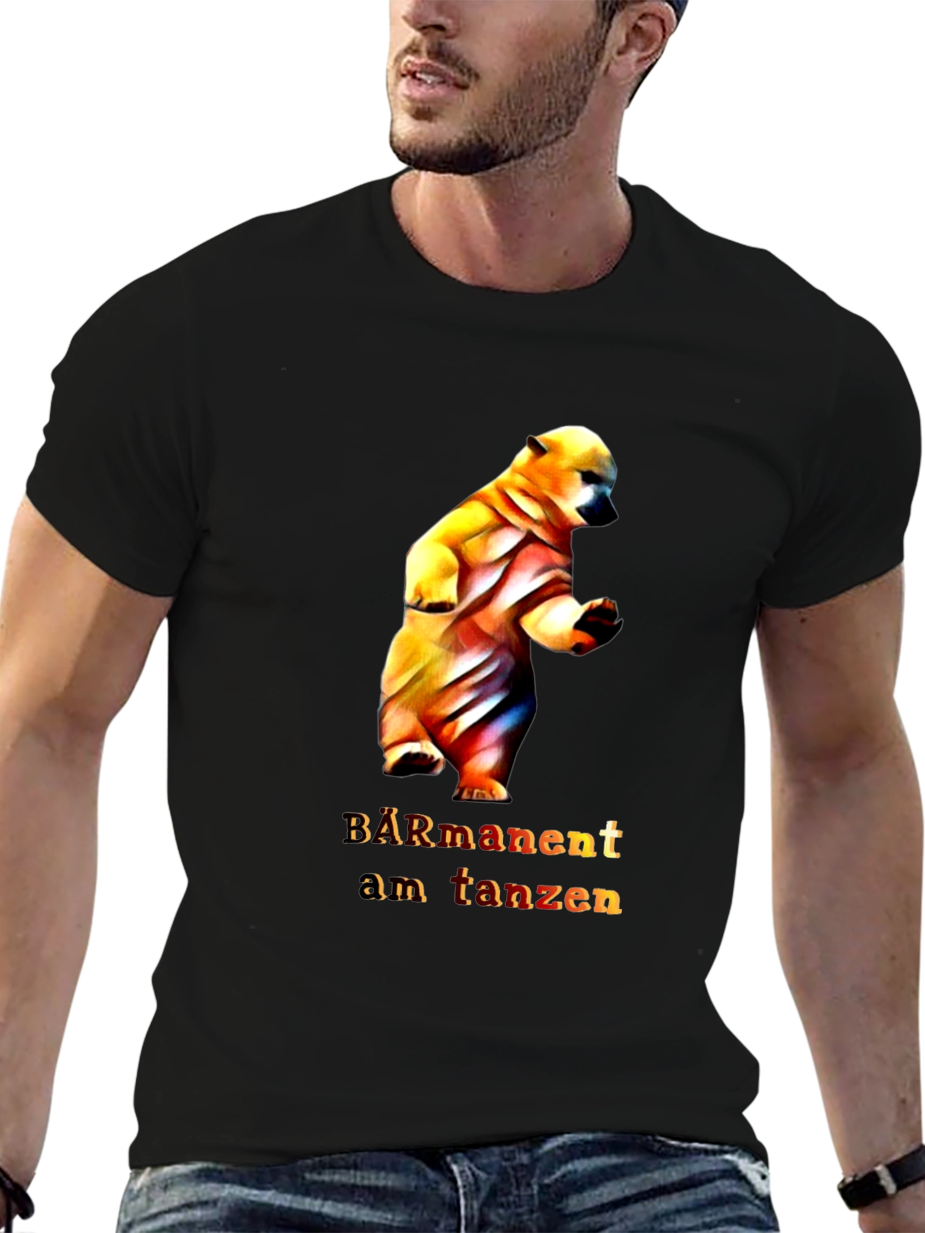 Bärmanent Am Tanzen Graphic Tee