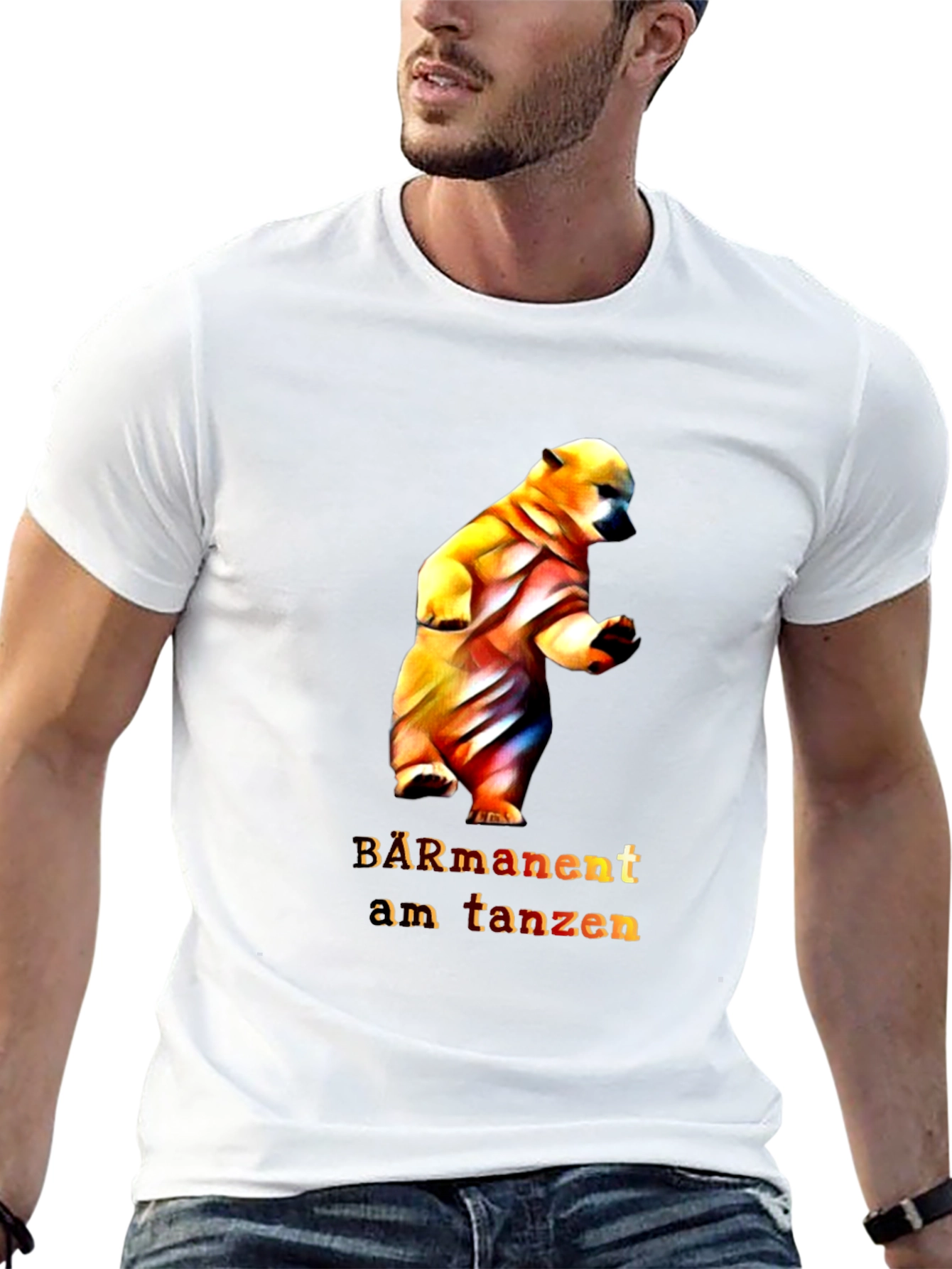 Bärmanent Am Tanzen Graphic Tee