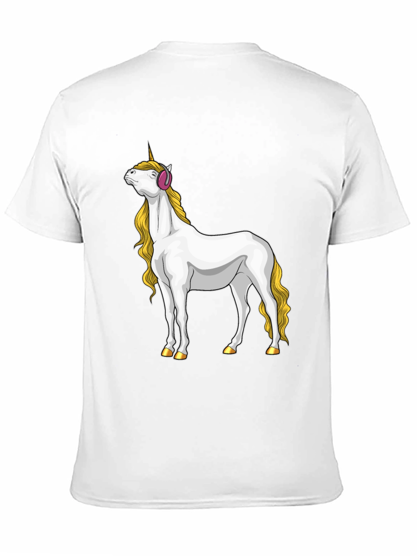 Unicorn Headphone Graphic Tee