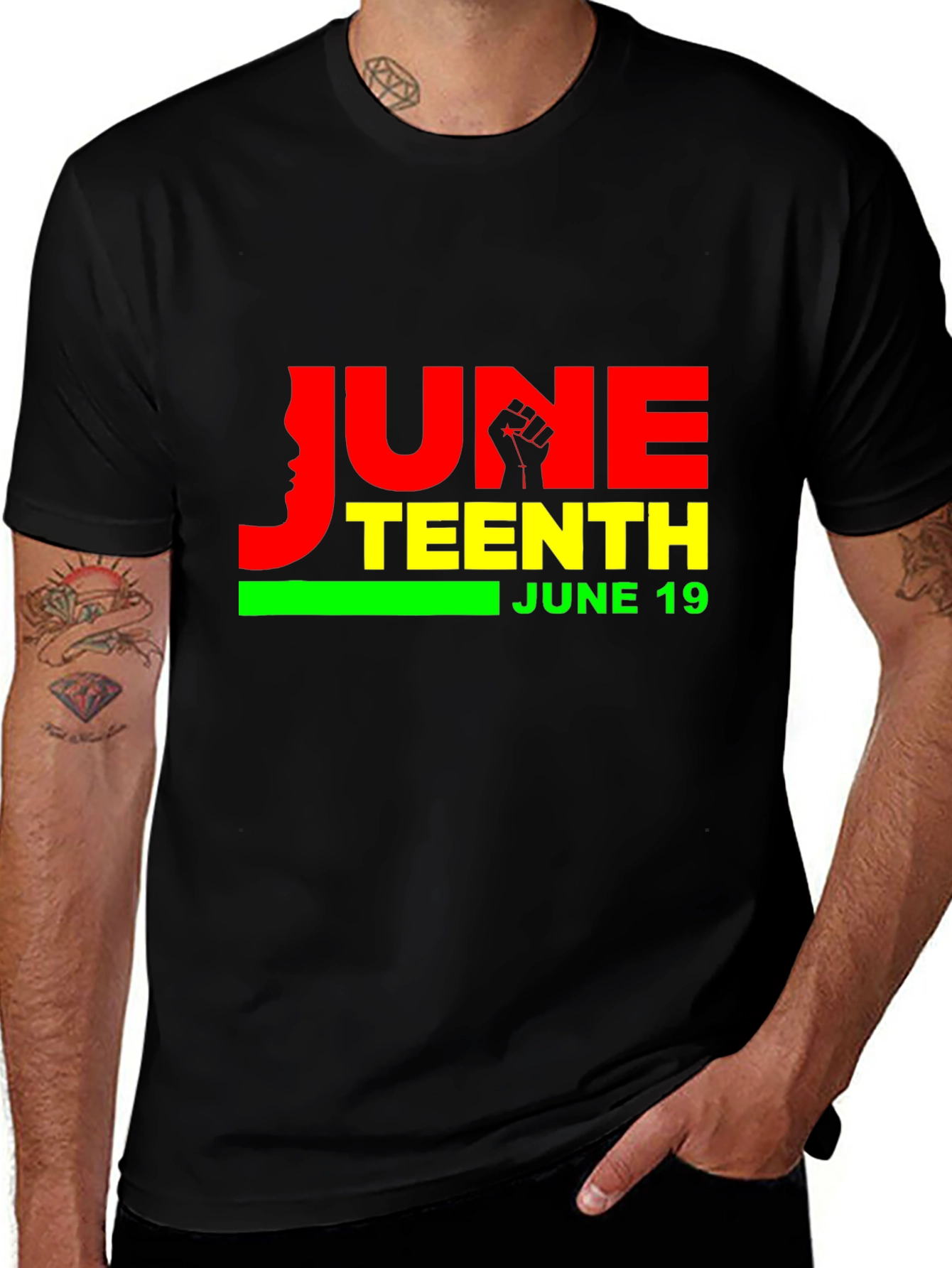 Juneteenth Graphic T-Shirt - June 19 Freedom Day