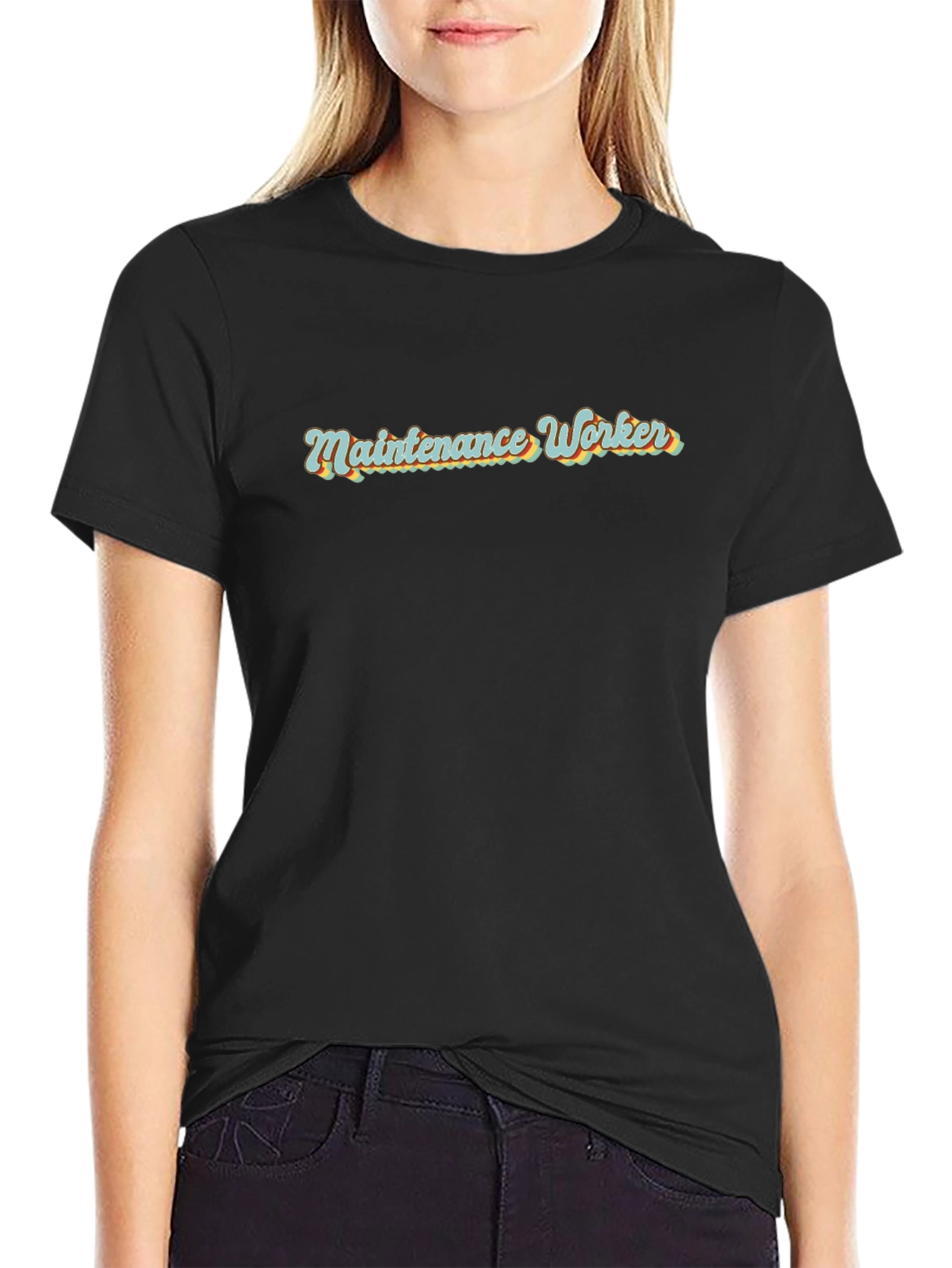 Maintenance Worker Retro T-Shirt