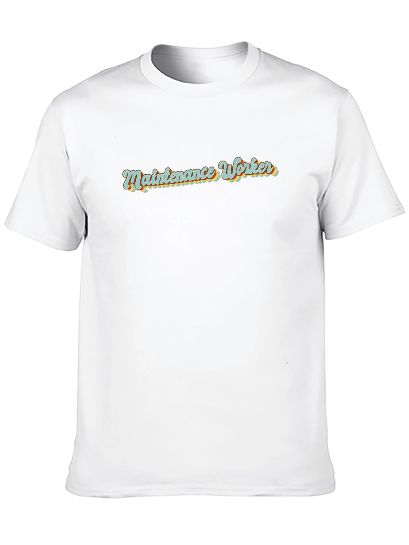 Maintenance Worker Retro T-Shirt