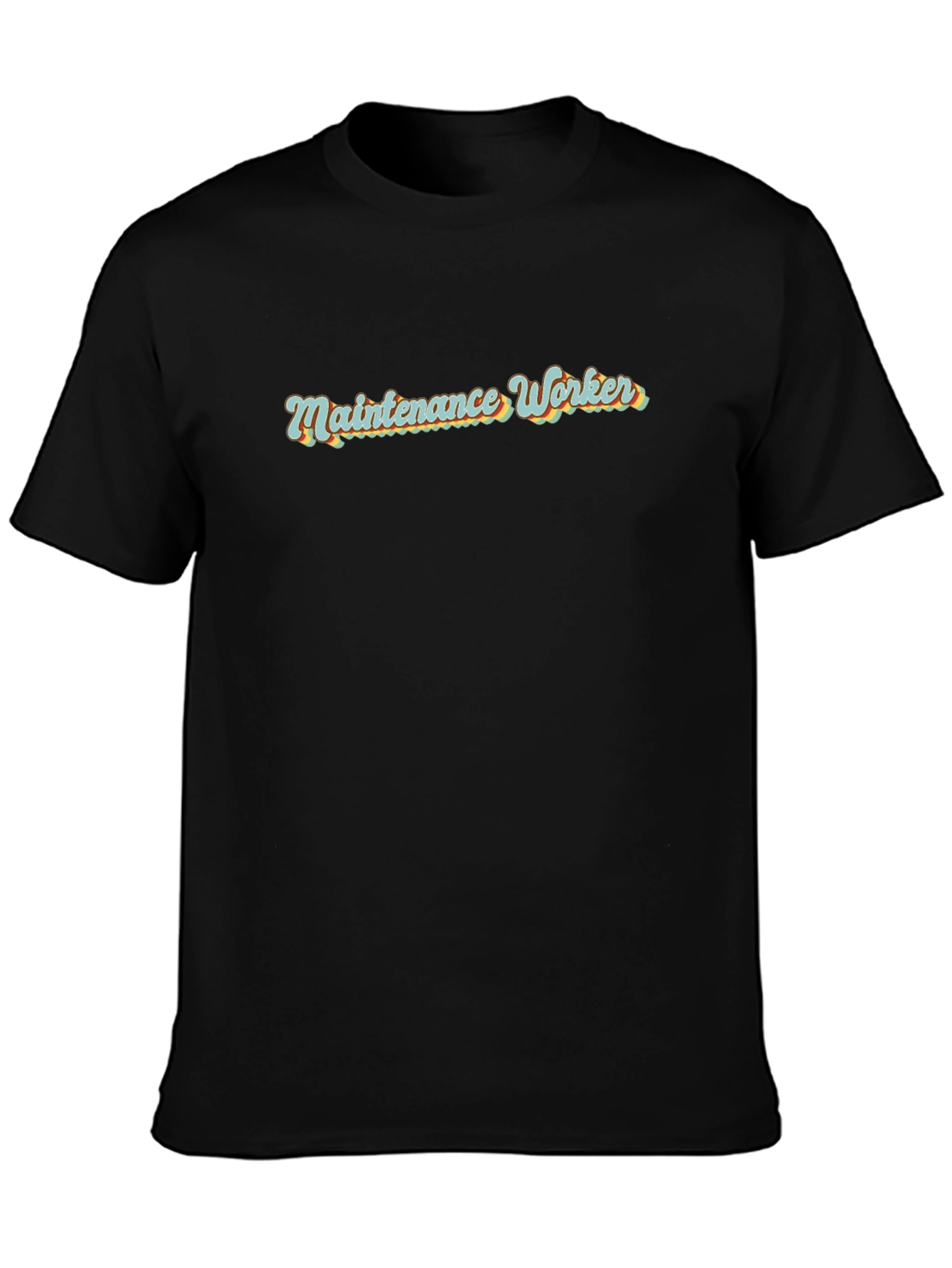 Maintenance Worker Retro T-Shirt