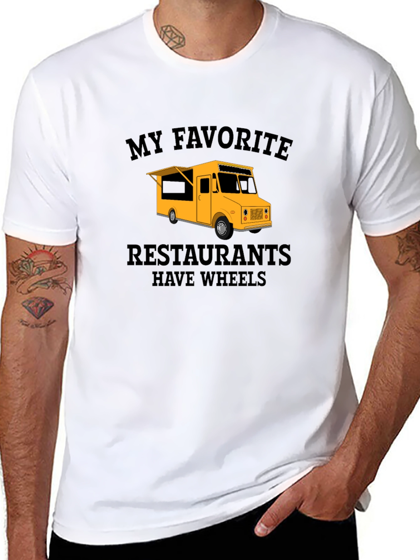 My Favorite Restaurants Have Wheels T-Shirt