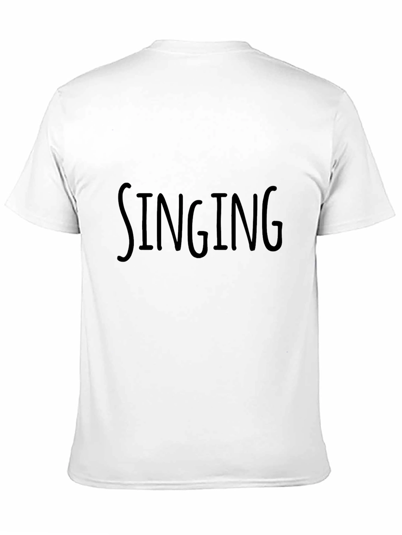Singing Black T-Shirt