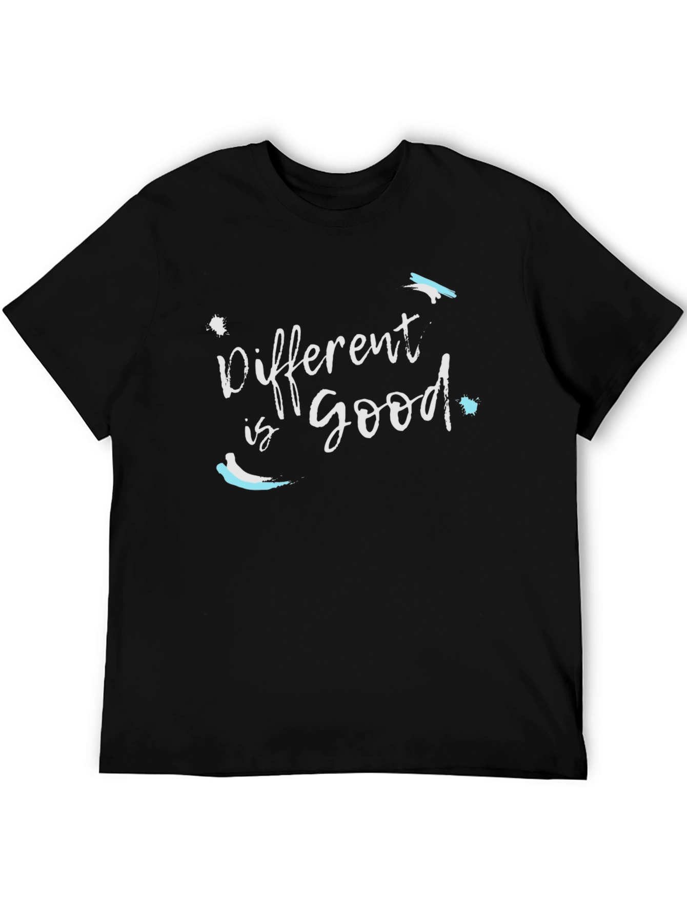 Different Is Good Graphic Tee - Black Unisex T-Shirt