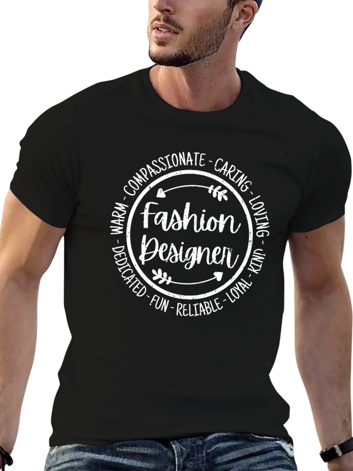 Fashion Designer T-Shirt - Compassionate Caring Design