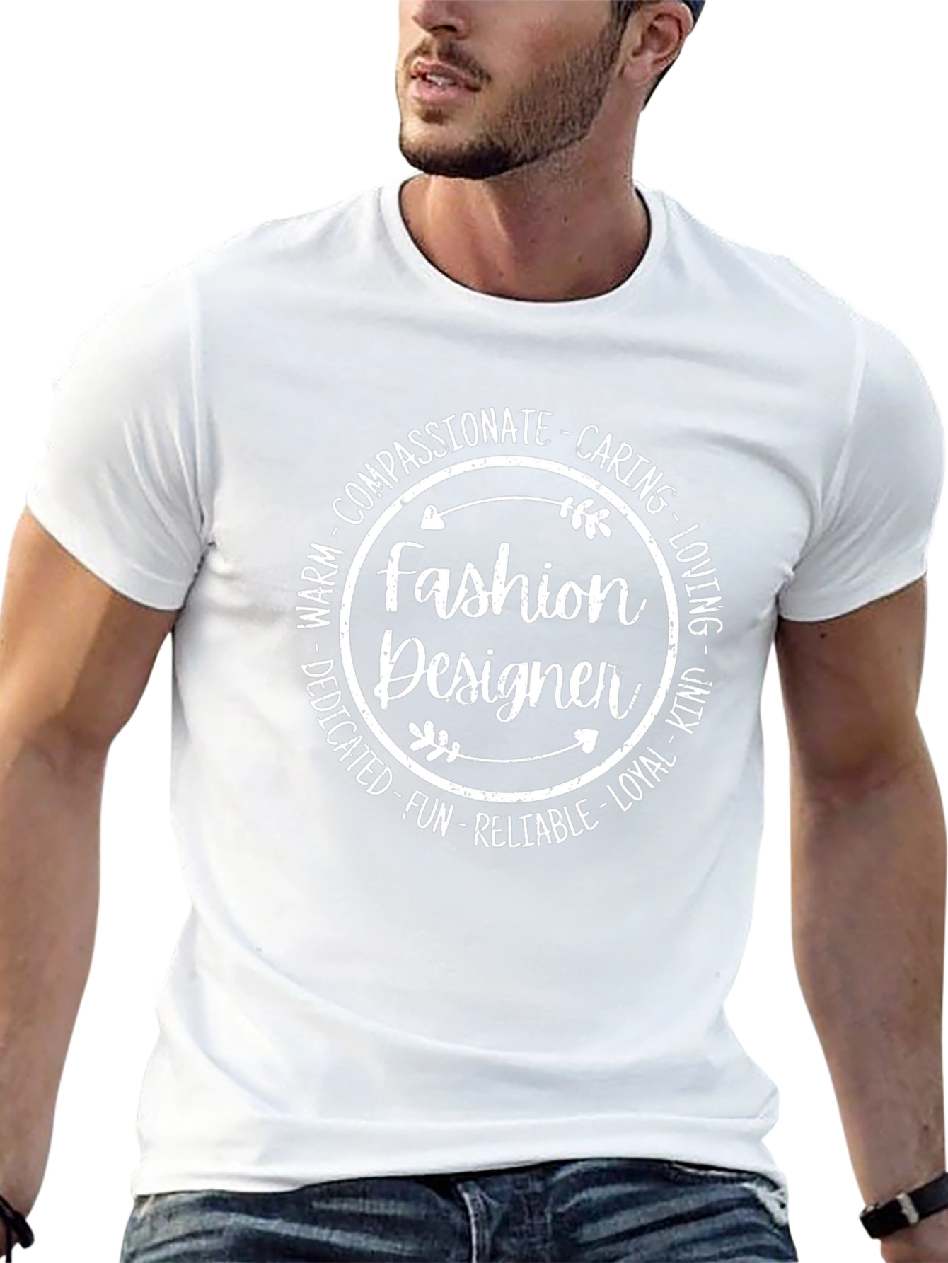 Fashion Designer T-Shirt - Compassionate Caring Design