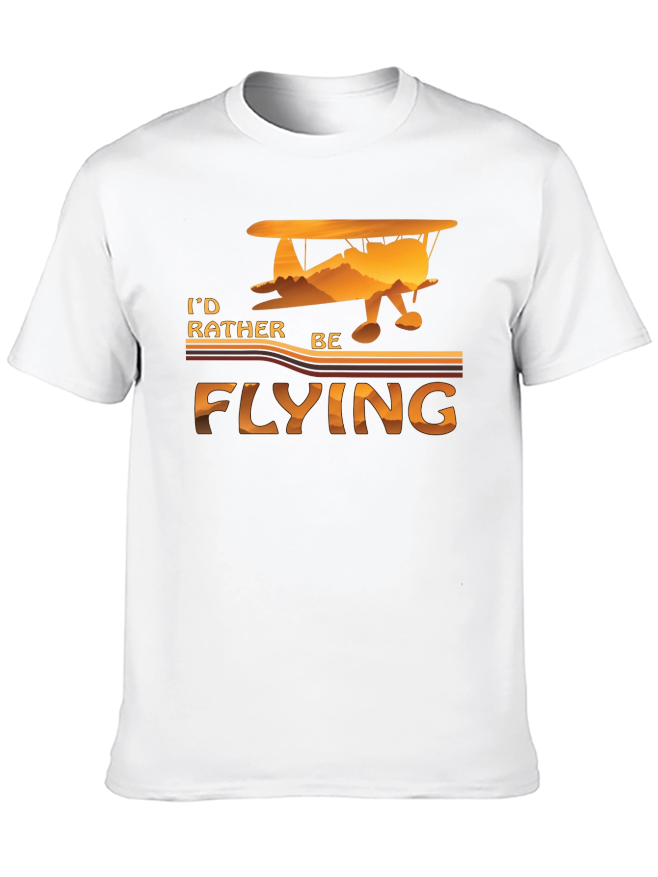 Id Rather Be Flying T-Shirt