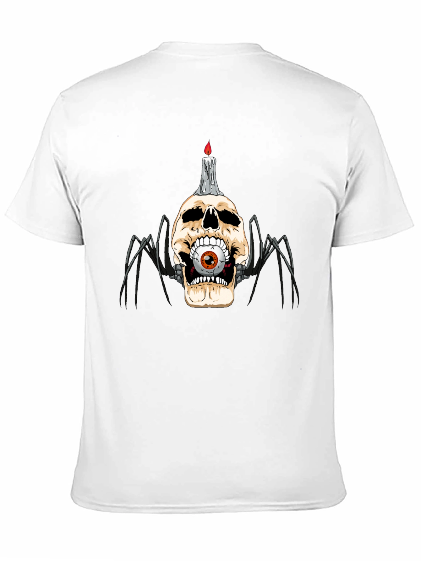 Skull Candle Spider Black T-Shirt