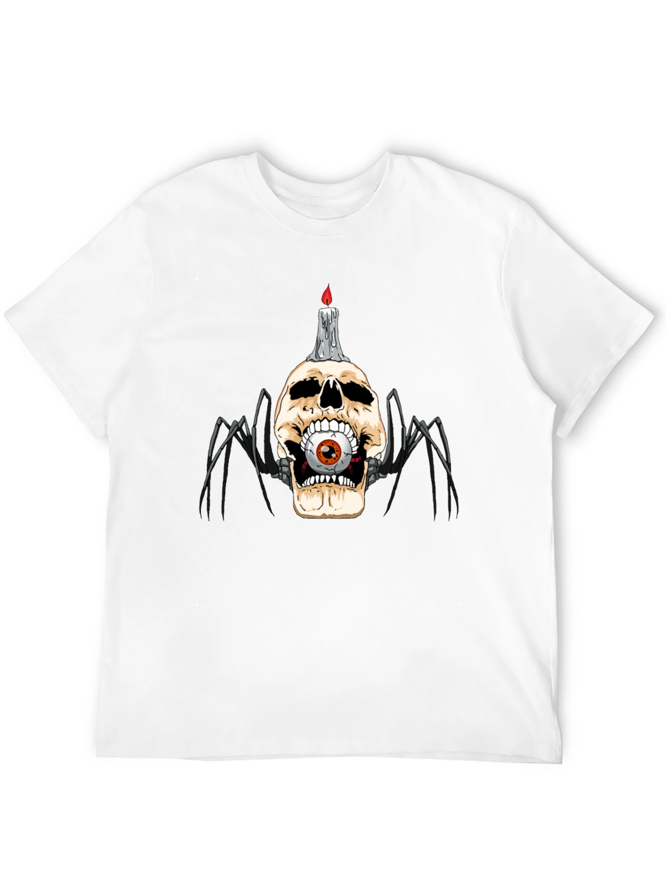 Skull Candle Spider Black T-Shirt
