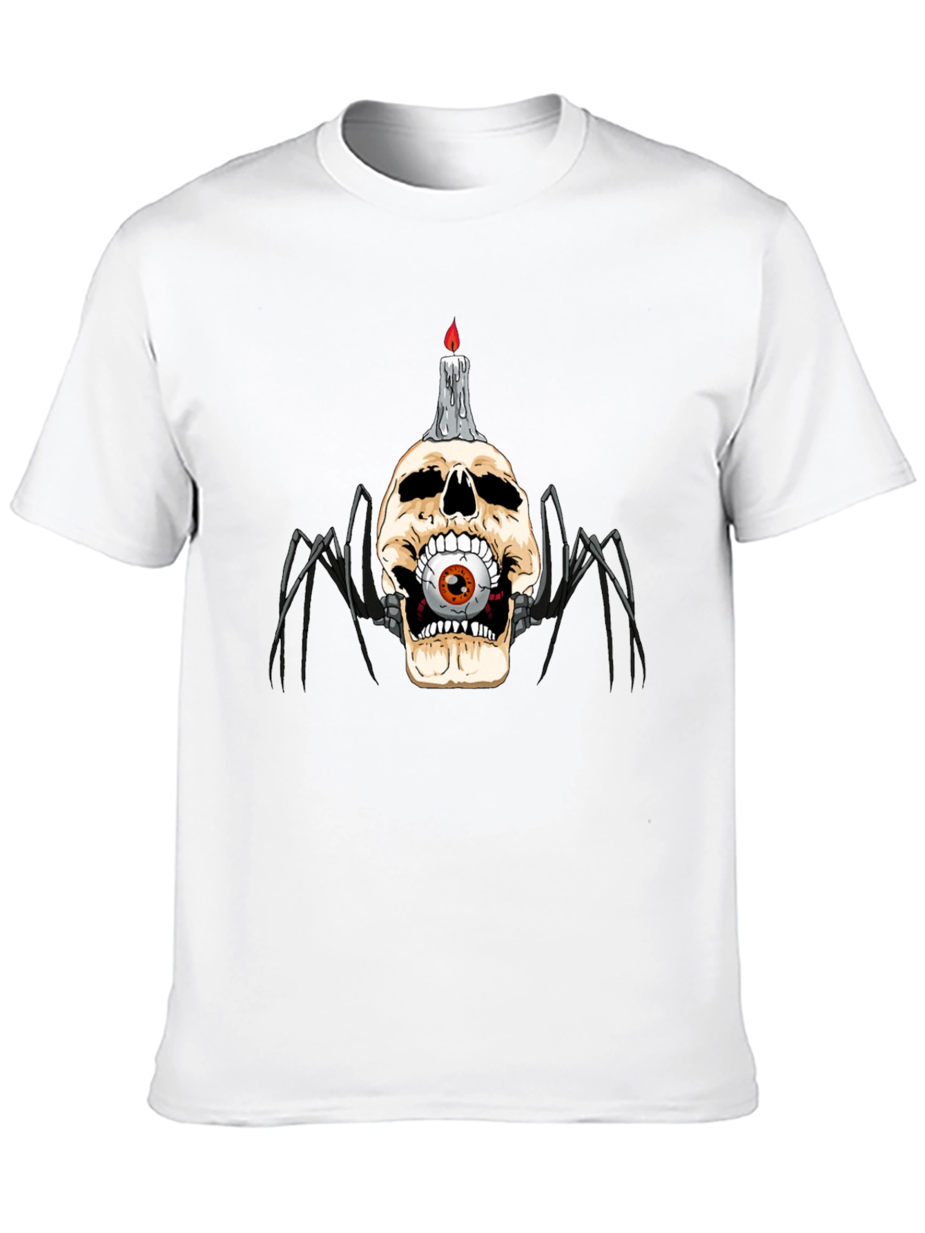 Skull Candle Spider Black T-Shirt