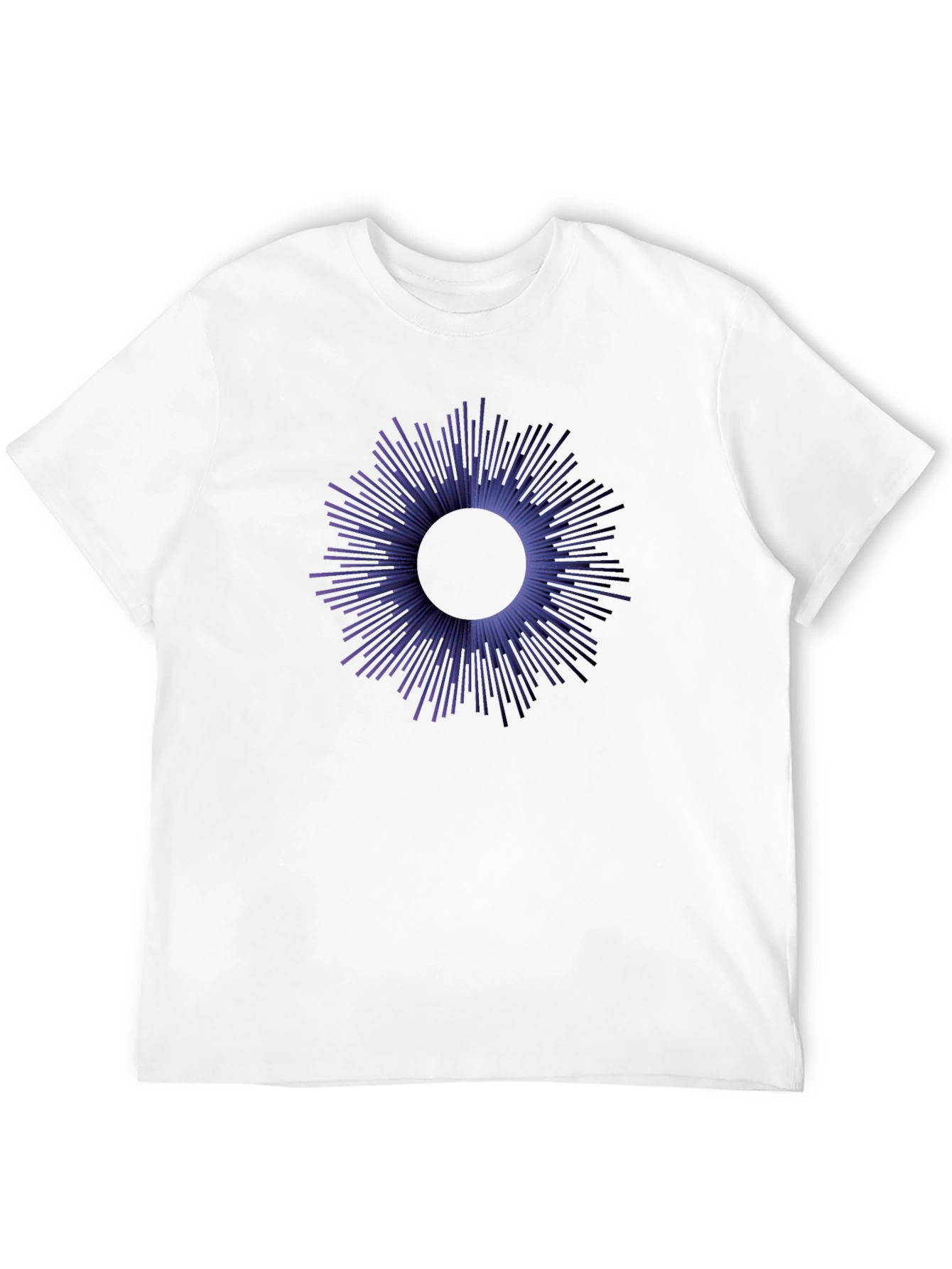 Abstract Burst Graphic Tee - Modern Style Soft Cotton
