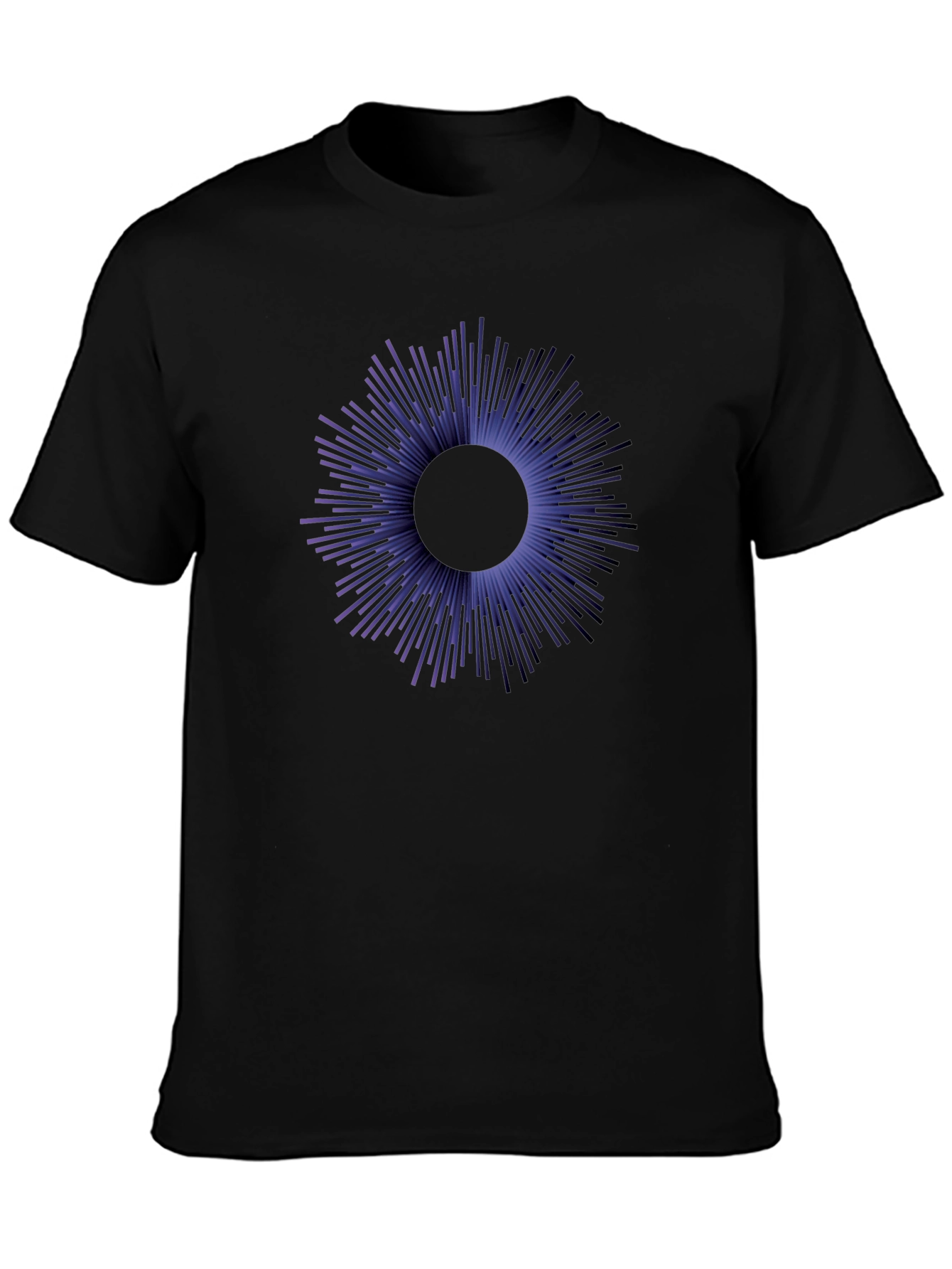 Abstract Burst Graphic Tee - Modern Style Soft Cotton