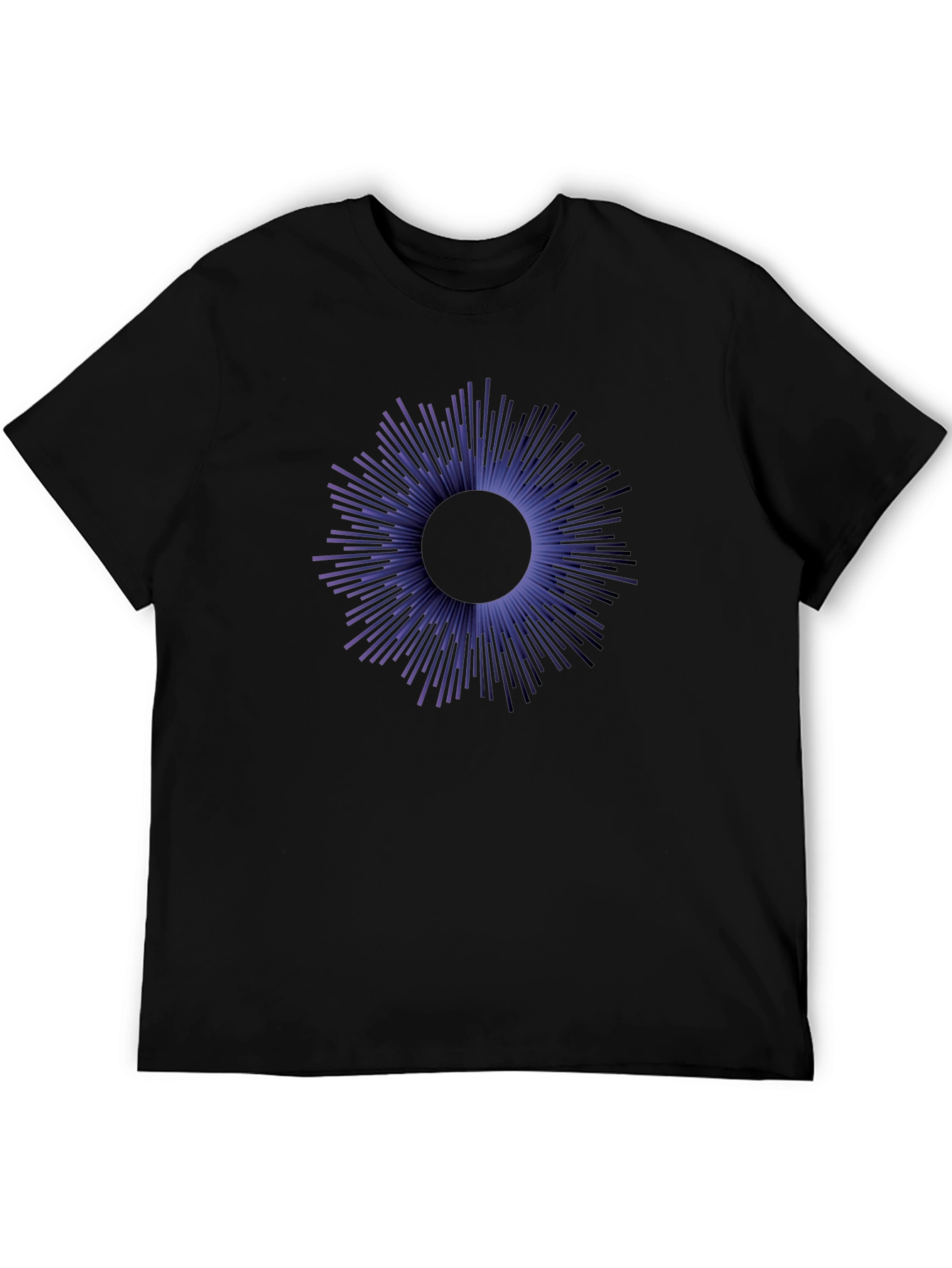 Abstract Burst Graphic Tee - Modern Style Soft Cotton