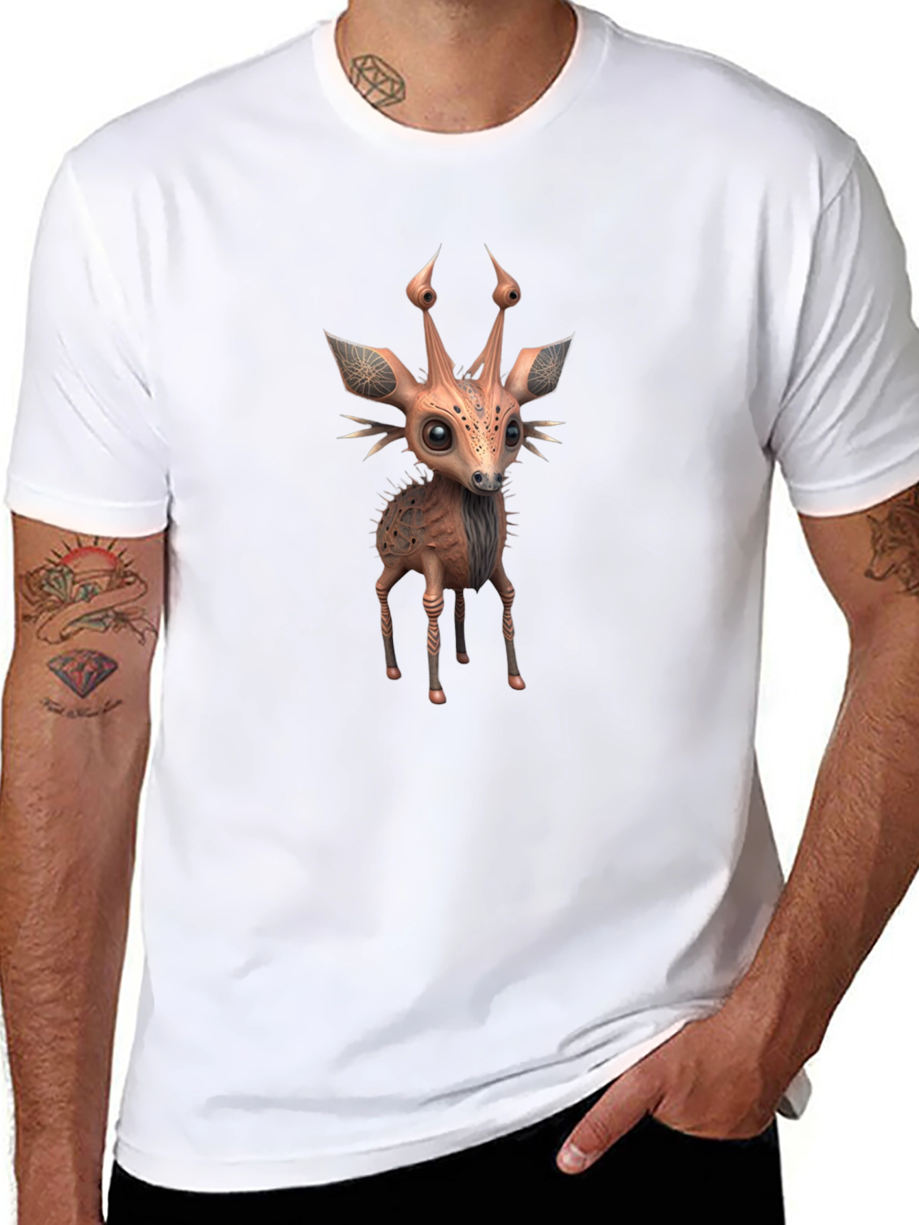 Unique Animal Graphic Tee