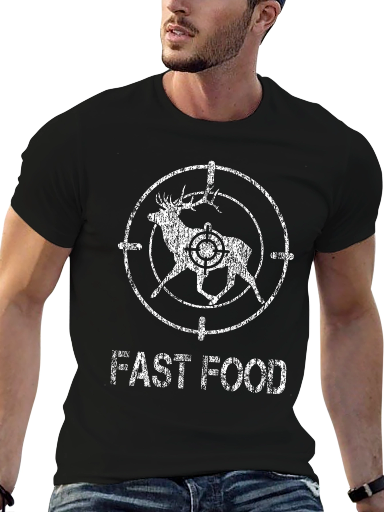 Fast Food Deer Hunter T-Shirt