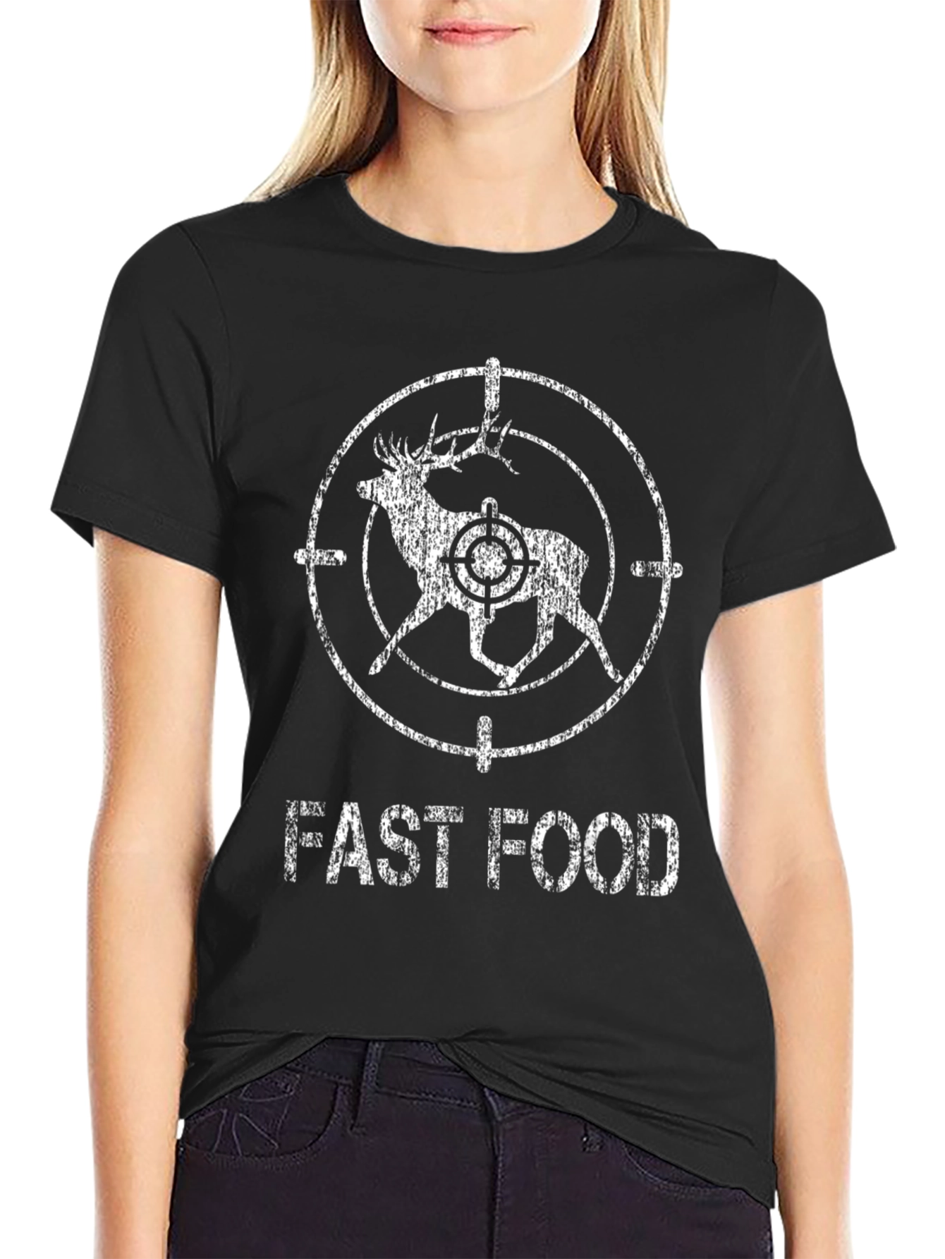 Fast Food Deer Hunter T-Shirt