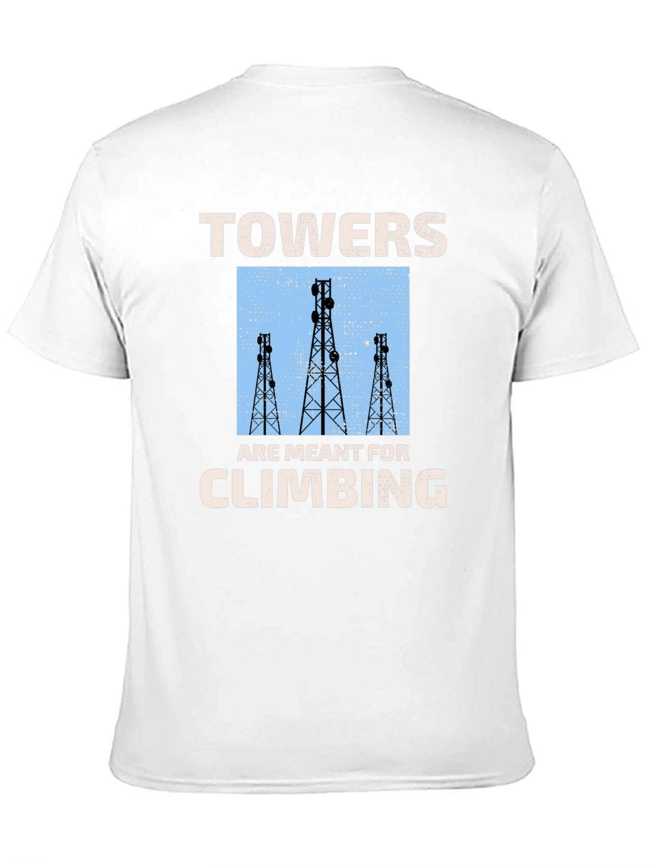 Towers Climbing Graphic Tee - Black