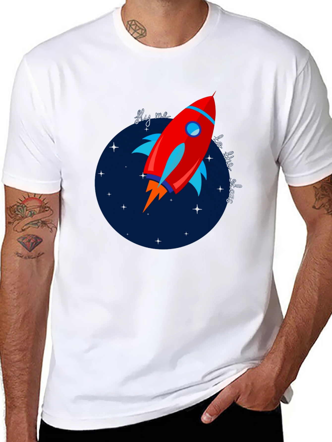 Fly Me To The Stars Graphic Tee