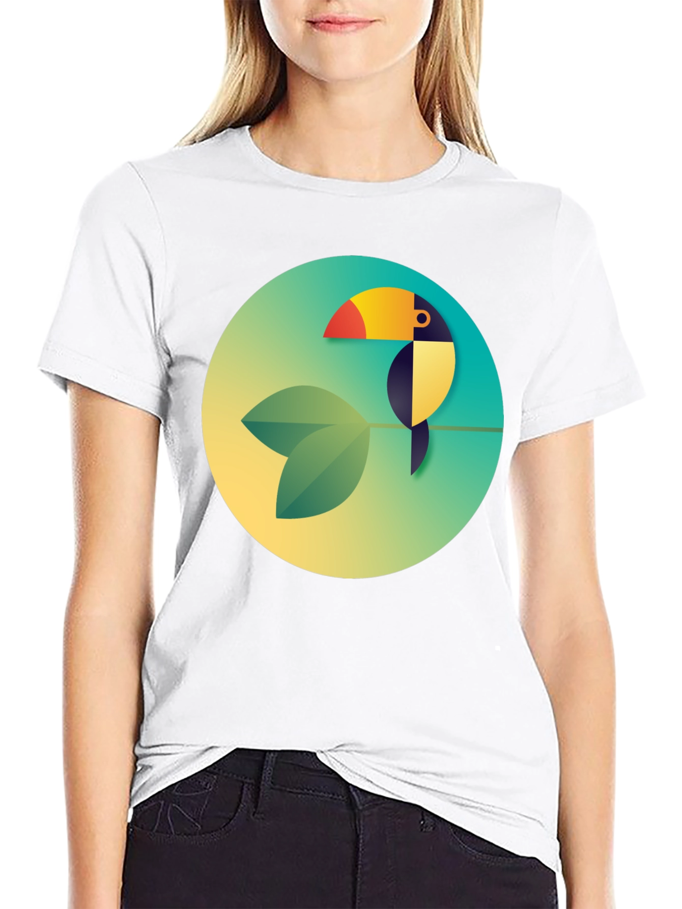 Toucan Graphic Tee - Black