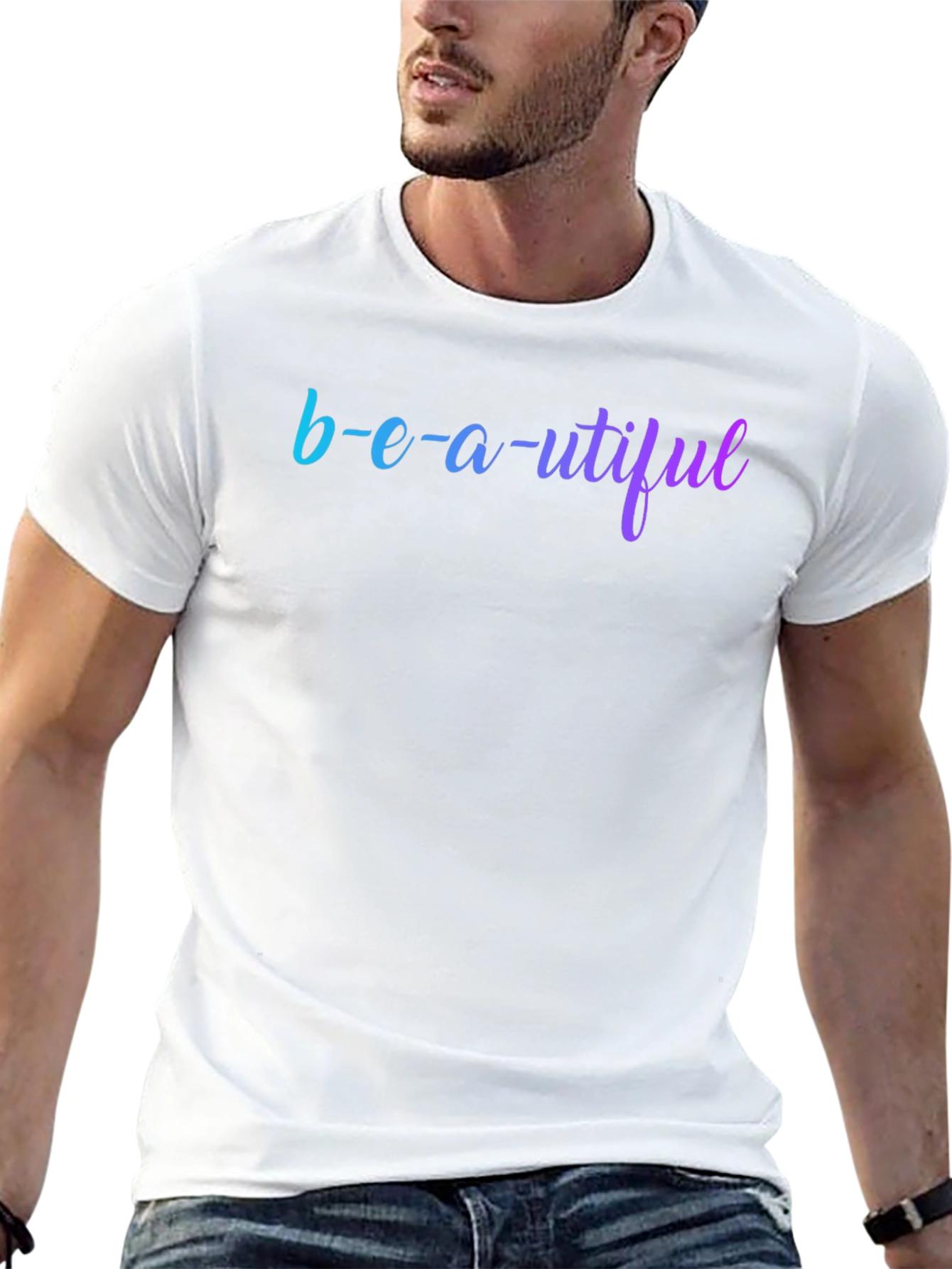 Beautiful T-Shirt - Gradient Design
