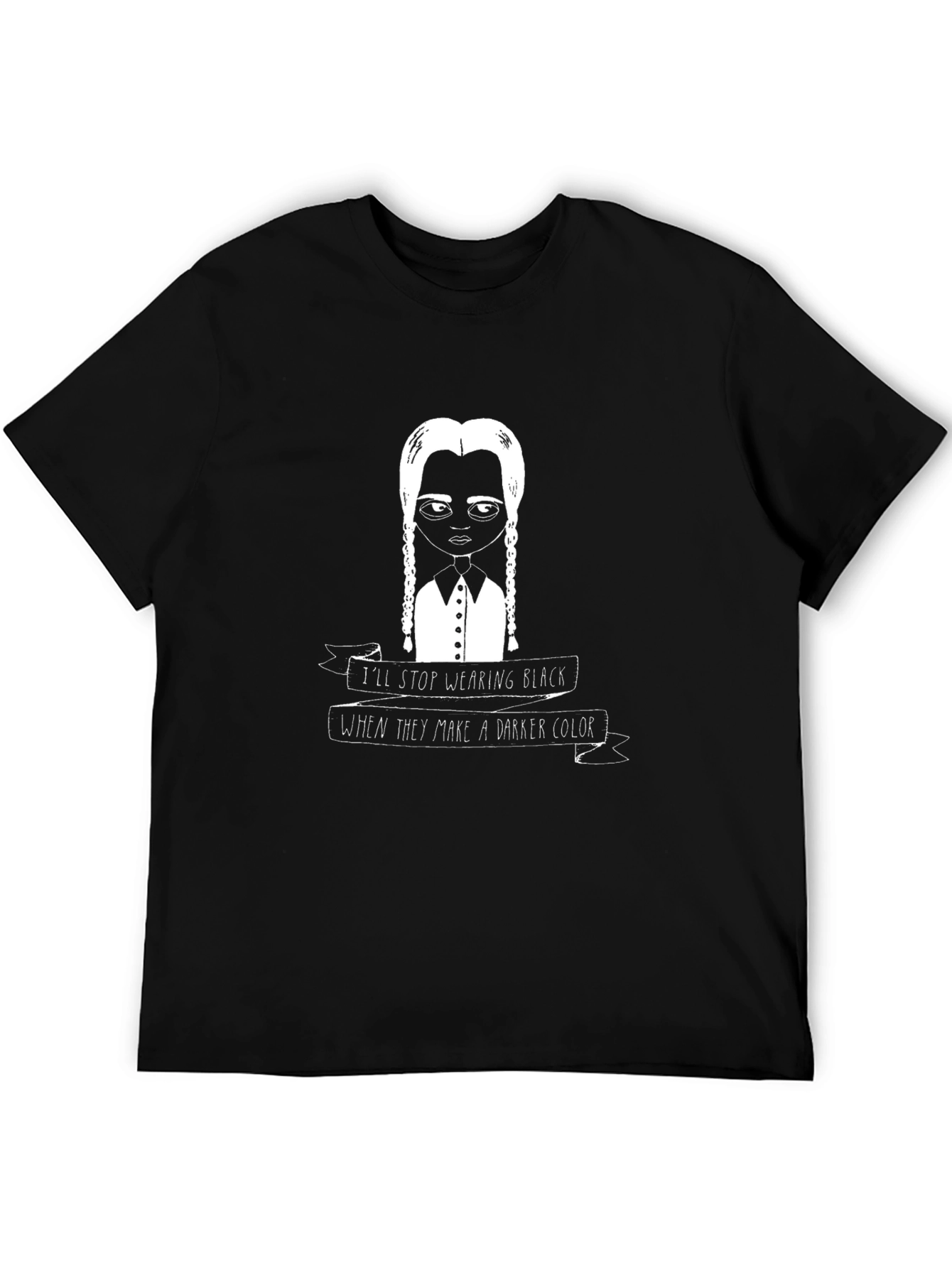 Wednesday Addams Black T-Shirt