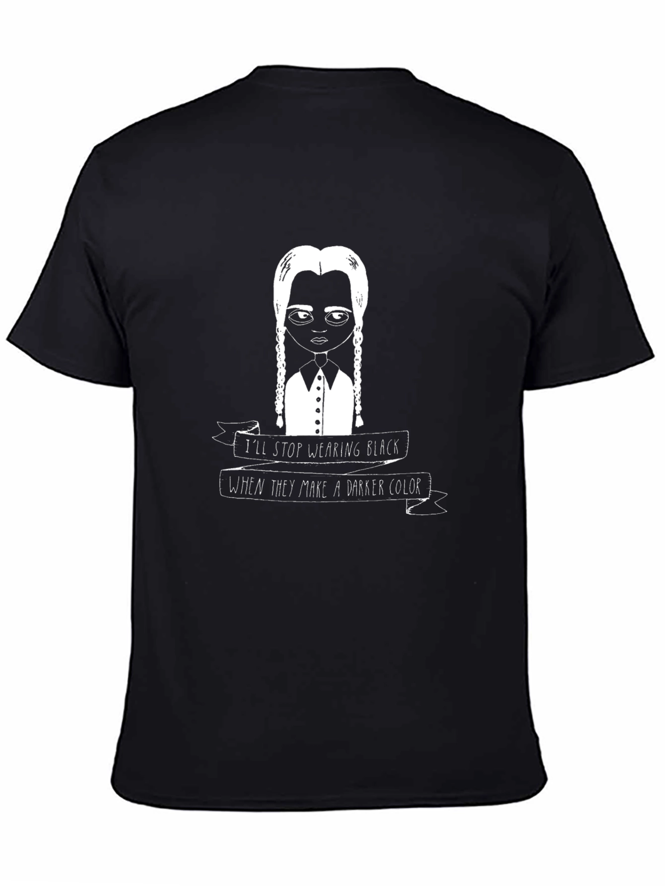 Wednesday Addams Black T-Shirt